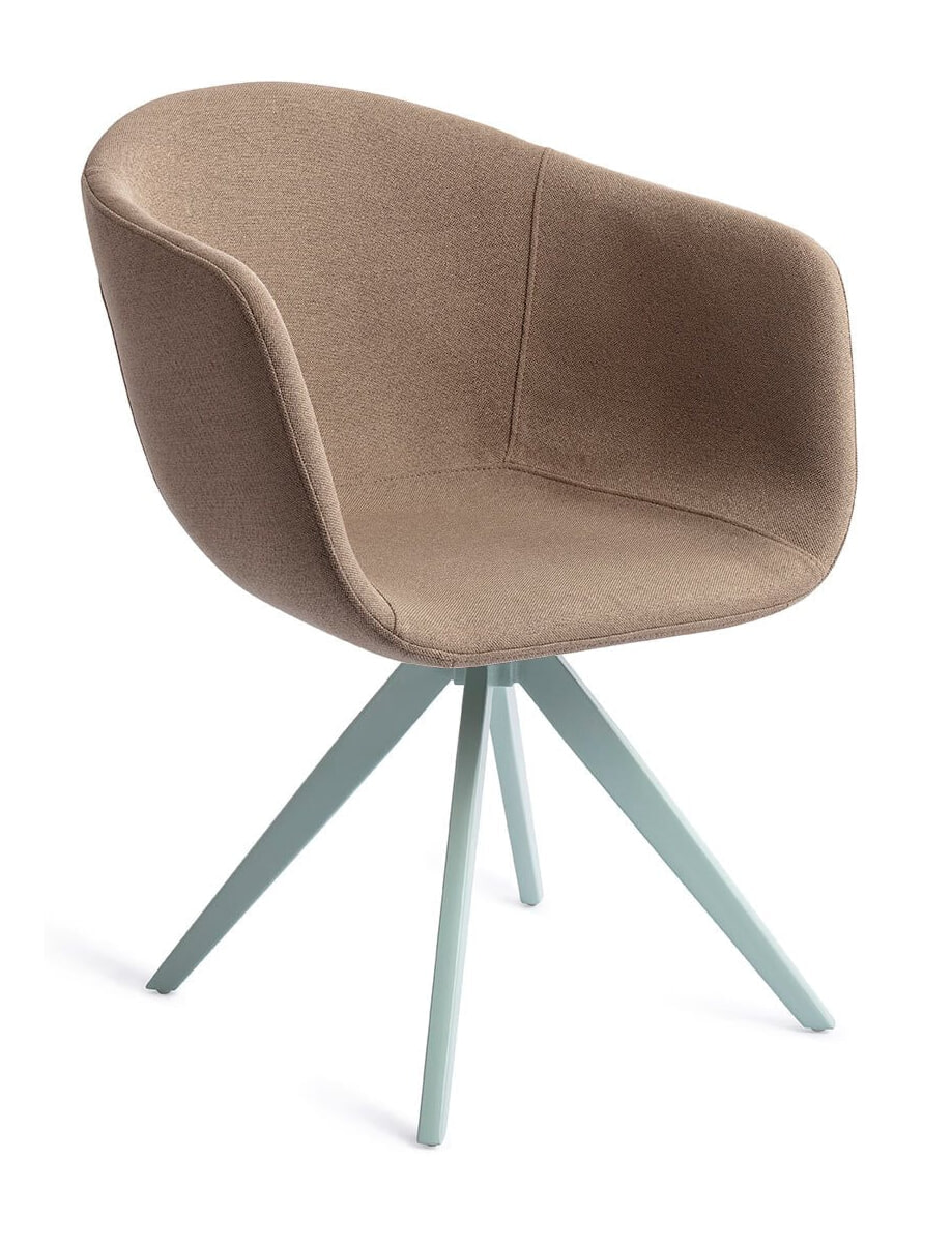 Jesper Home Draaibare Eetkamerstoel 'Yuni' Turn Mint