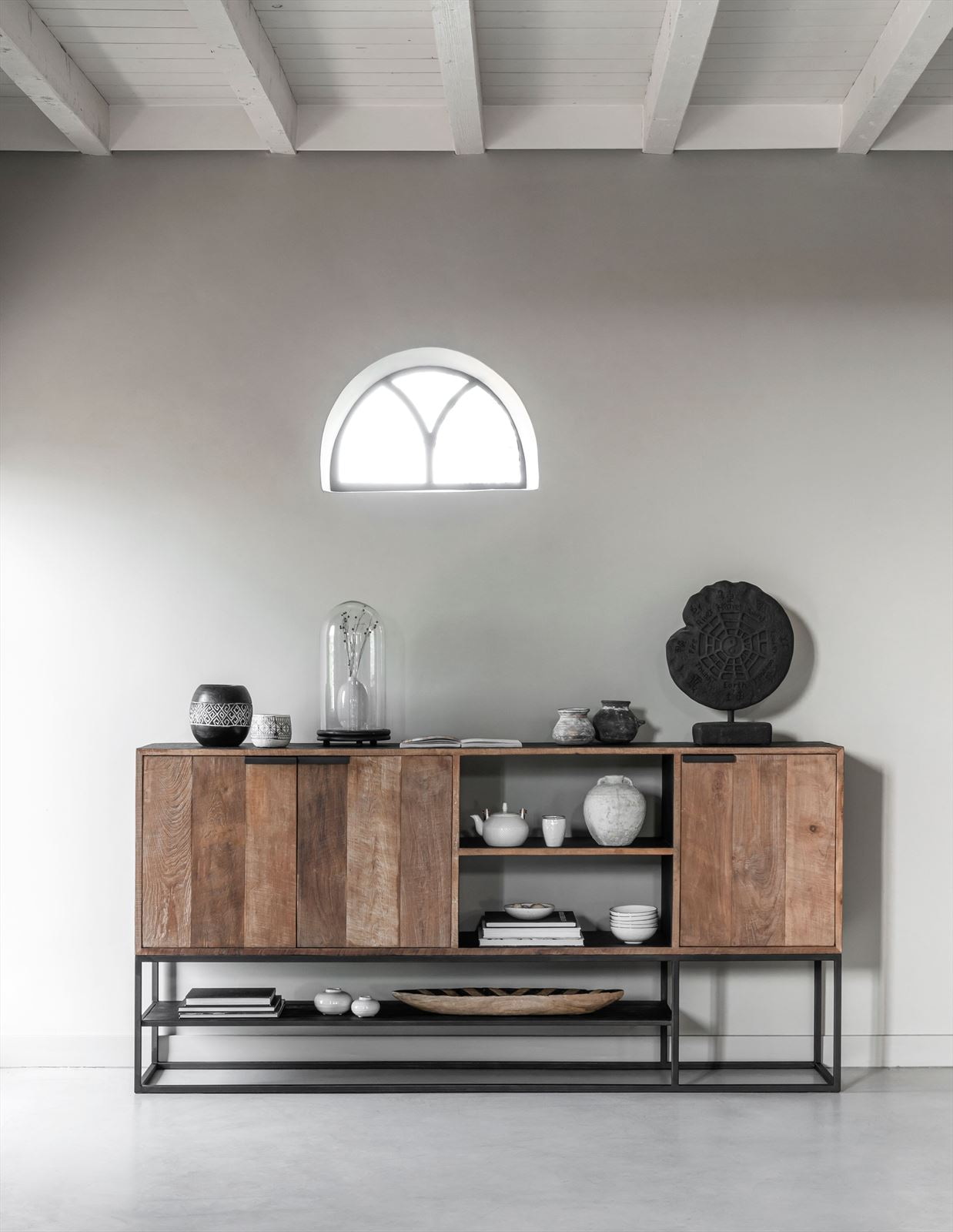 DTP Home Dressoir 'Cosmo' Teakhout, 205cm