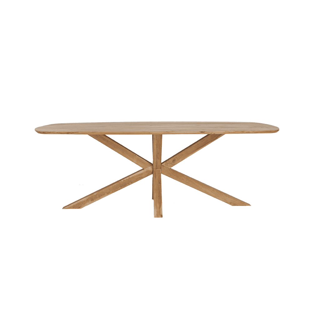 Tower Living Eettafel 'Crotone' Acaciahout, 180 x 100cm