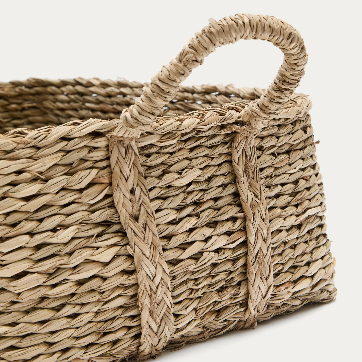 Kave Home Mand 'Milly' Zeegras, Set van 2 stuks