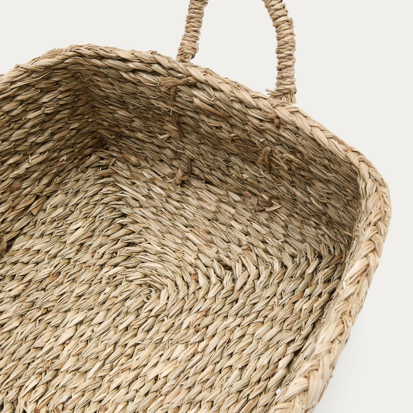 Kave Home Mand 'Milly' Zeegras, Set van 2 stuks