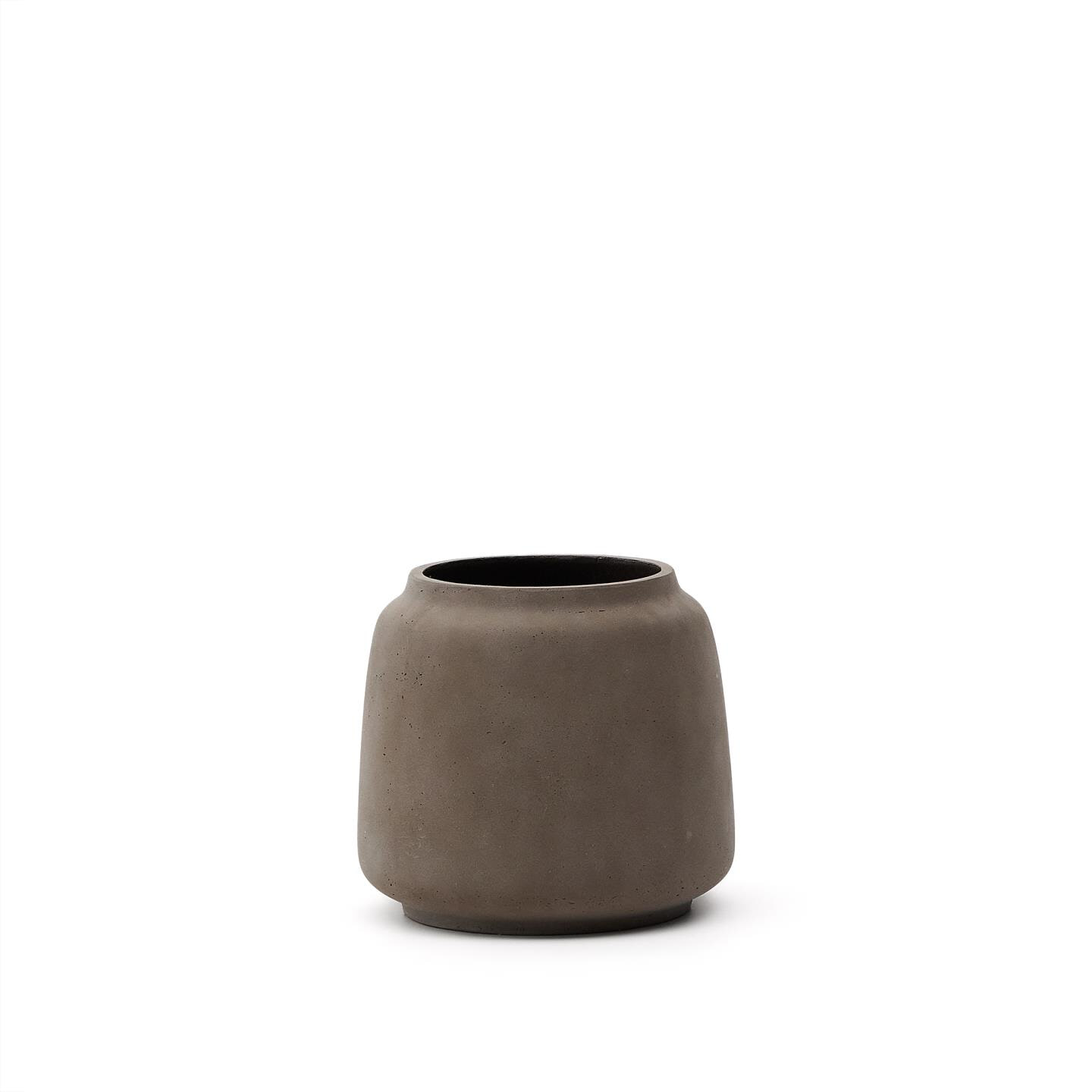 Kave Home Plantenpot Lira Terracotta look, Ø40cm - Bruin