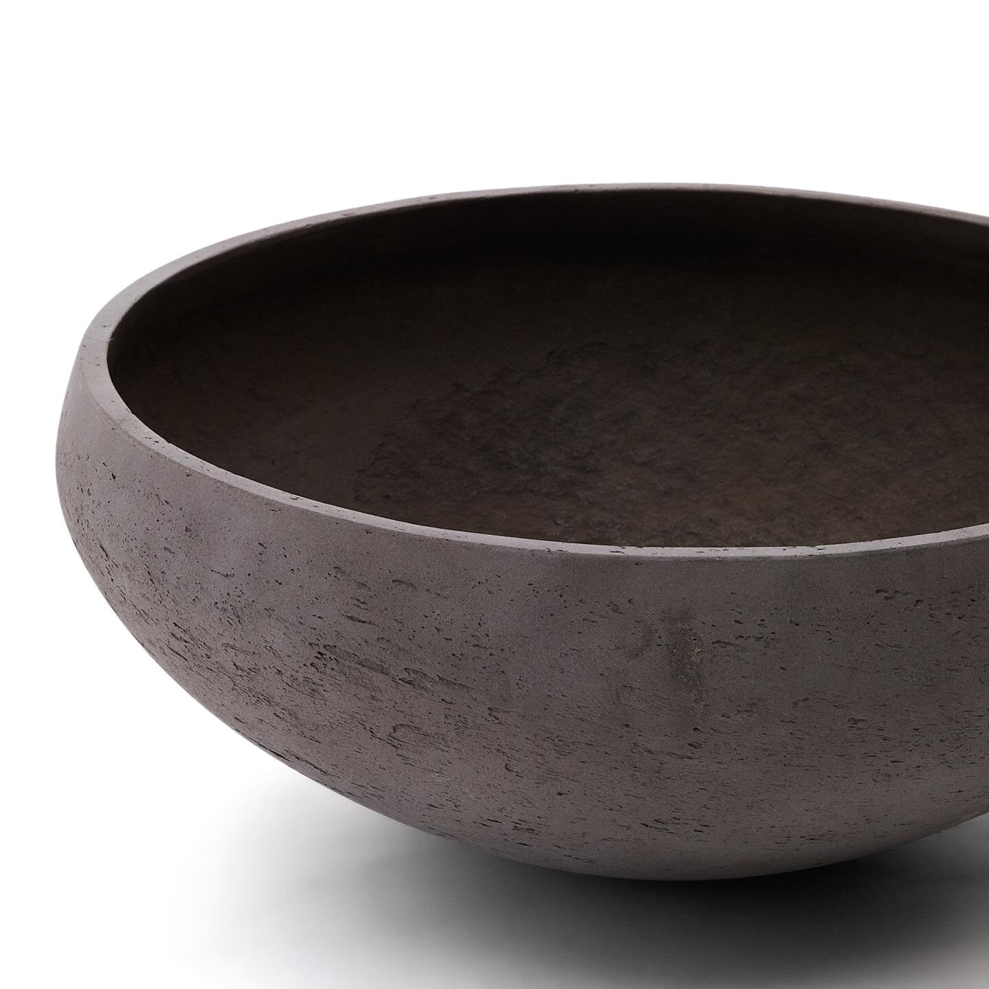 Kave Home Plantenpot 'Nura' Terracotta look, Set van 2 stuks