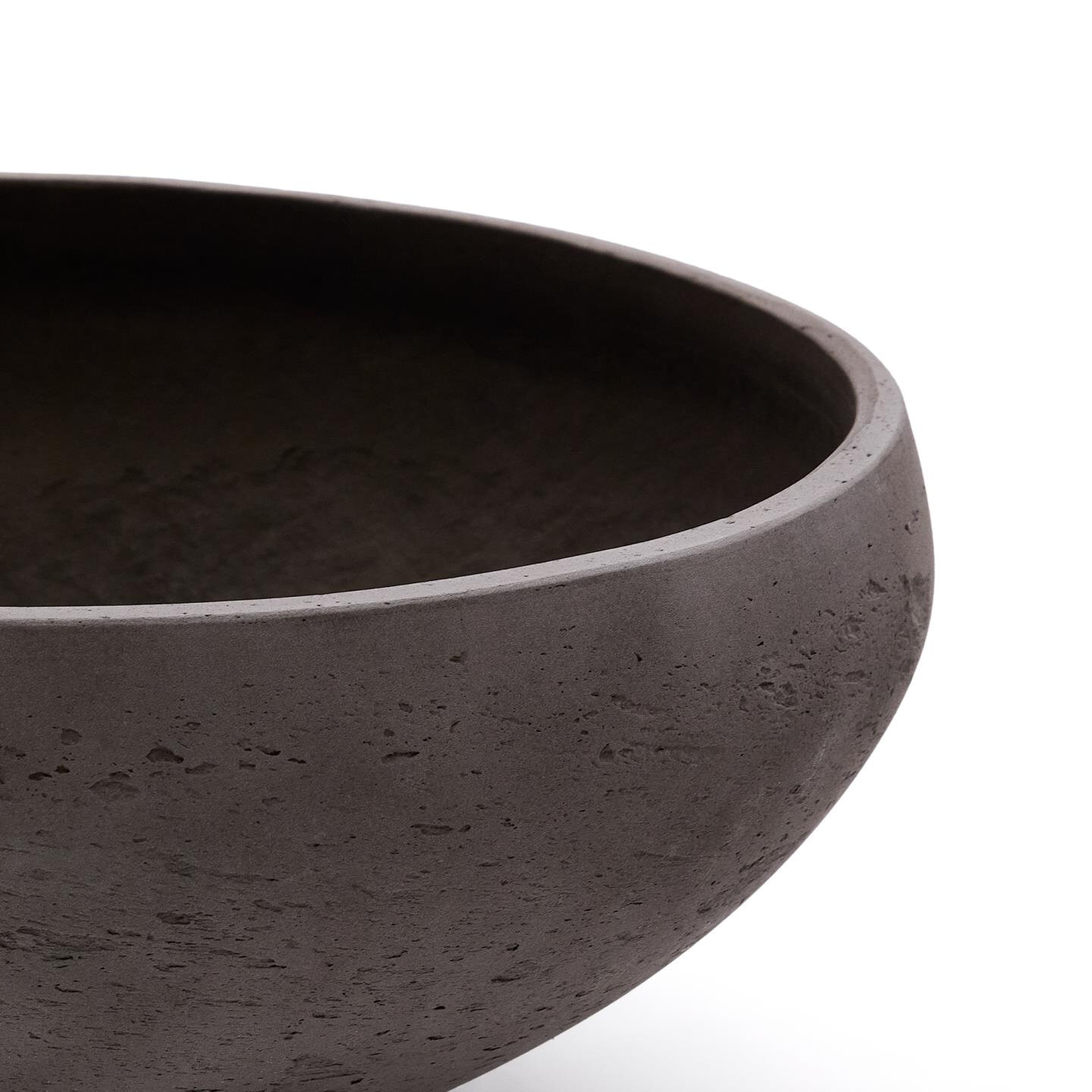 Kave Home Plantenpot 'Nura' Terracotta look, Set van 2 stuks