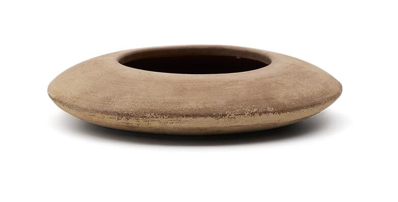 Kave Home Schaal 'Rivor' Terracotta, Ø50cm