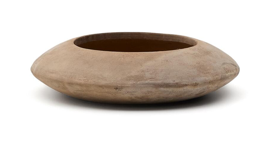 Kave Home Schaal 'Rivor' Terracotta, Ø65cm