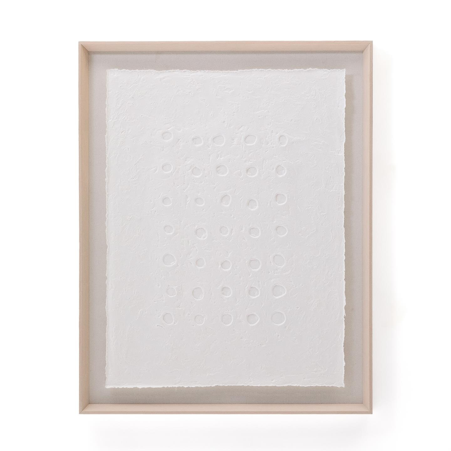Kave Home Schilderij 'Olvin' Gerecycled papier, 93 x 73cm