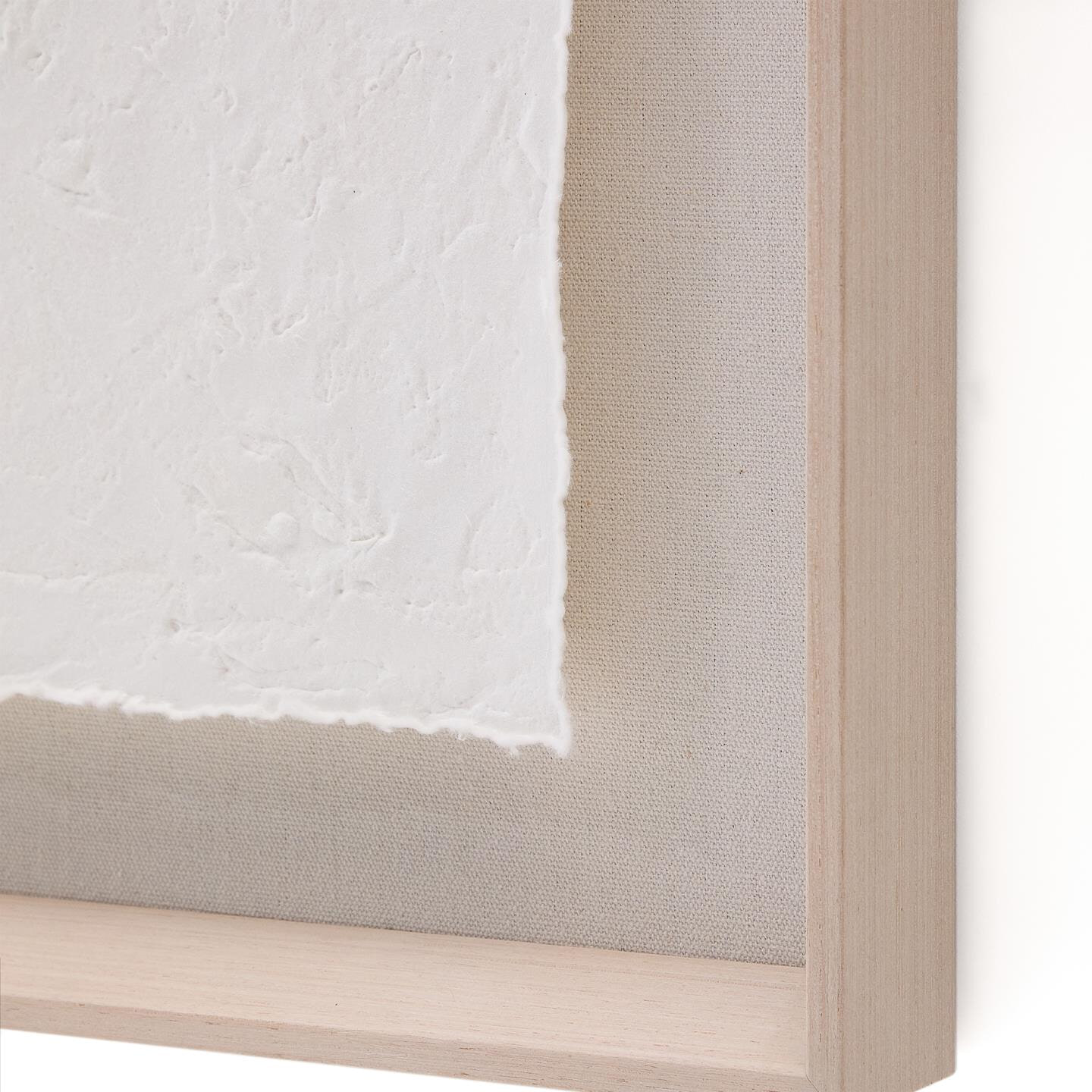 Kave Home Schilderij 'Olvin' Gerecycled papier, 93 x 73cm