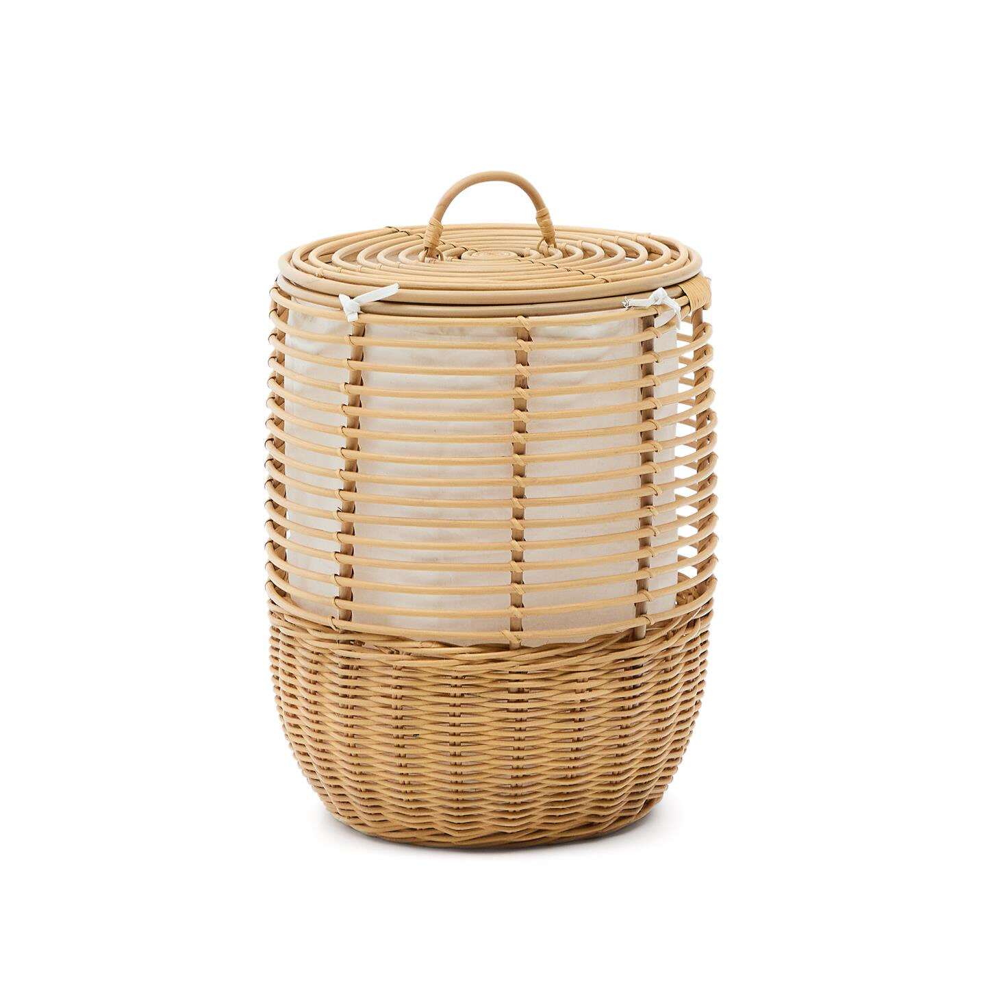 Kave Home Wasmand Liora Rotan - Naturel
