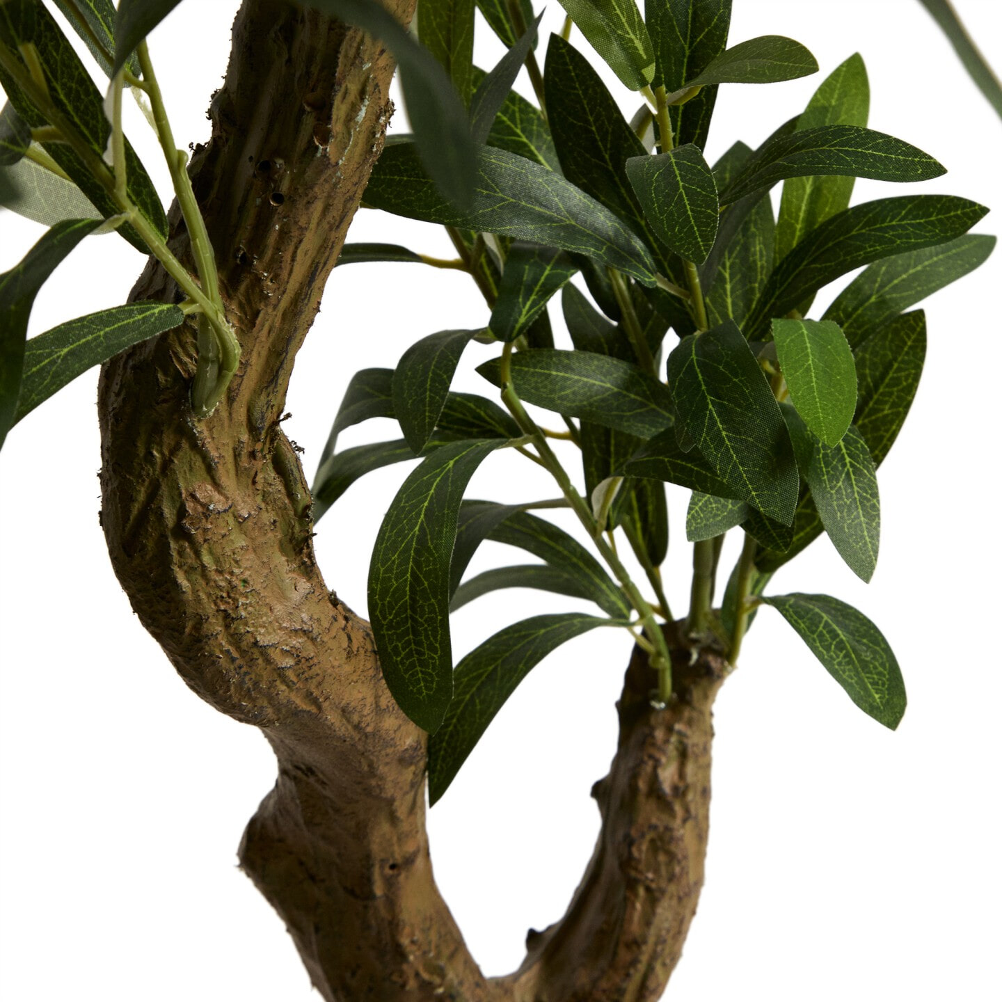 Kave Home Kunstplant 'Olivo' Incl. witte pot, 210cm