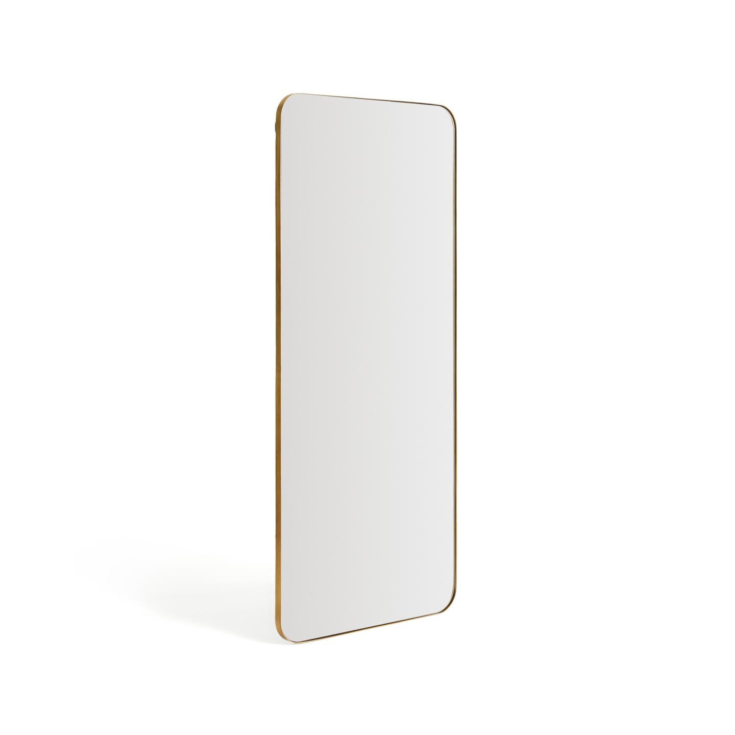 Kave Home Spiegel 'Marco' 180 x 80cm, kleur Goud