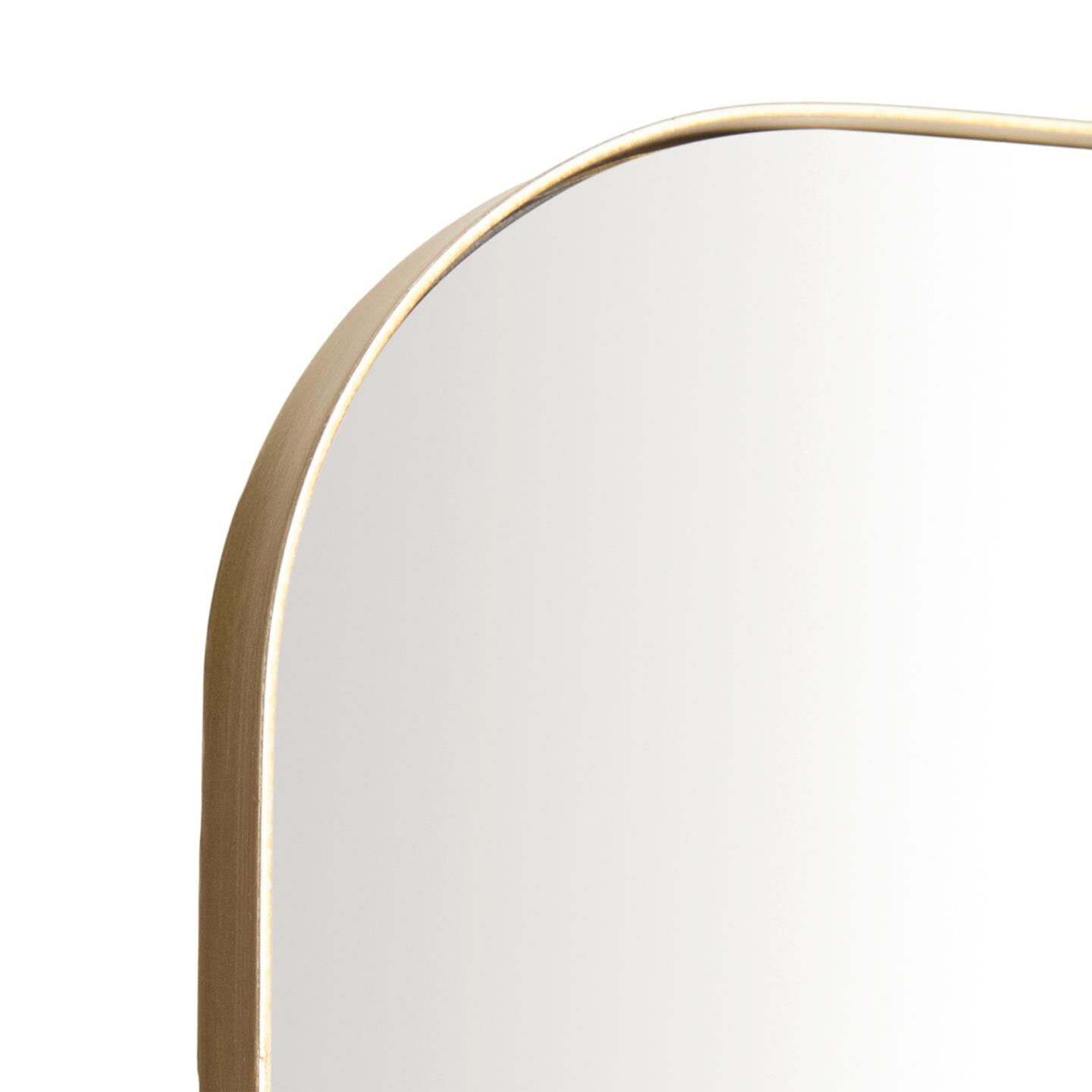 Kave Home Spiegel 'Marco' 180 x 80cm, kleur Goud