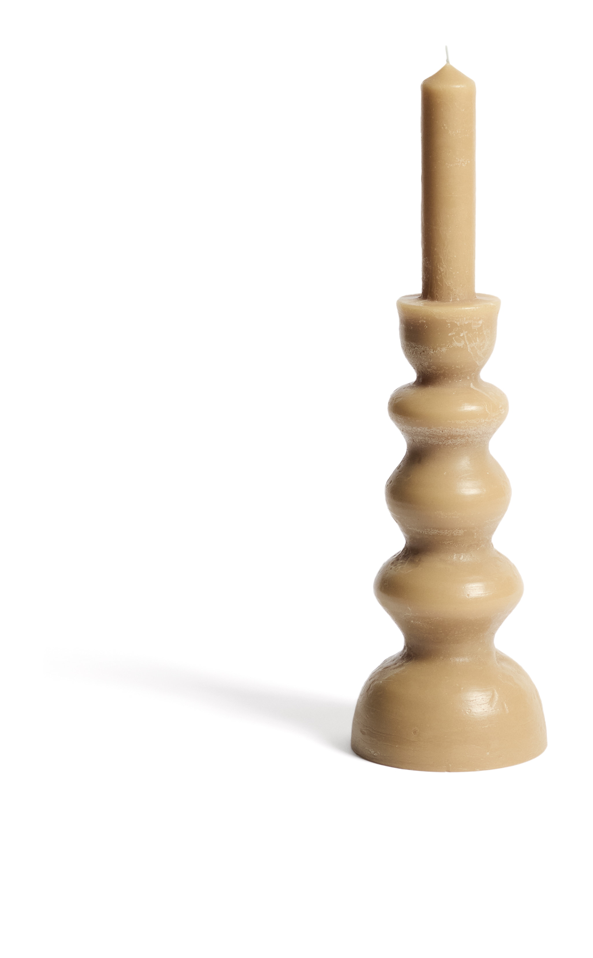 Kave Home Kaars Ferel Paraffine, 45cm - Beige