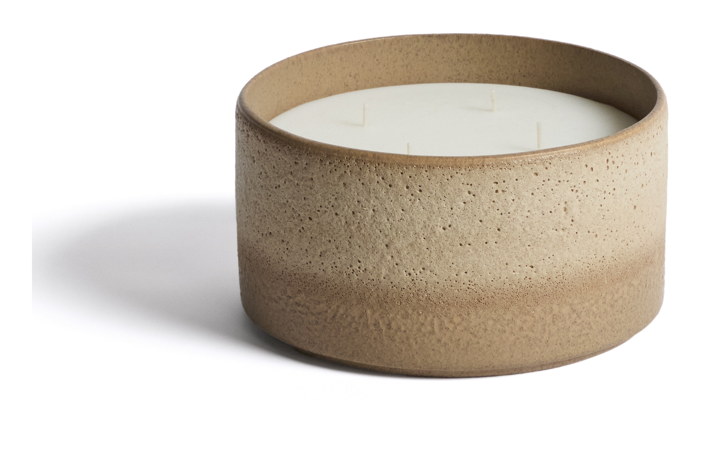 Kave Home Kaars Orial Keramiek, Ø18cm - Bruin