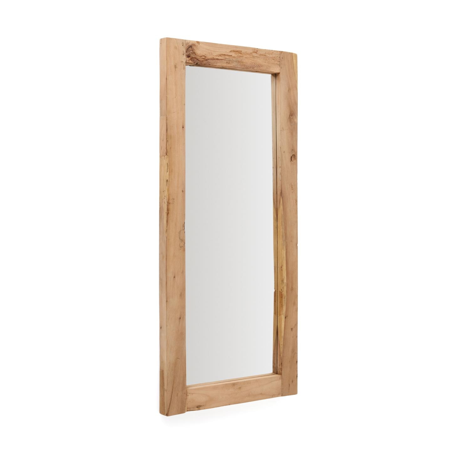 Kave Home Spiegel 'Maden' Gerecycled hout, 180 x 80cm