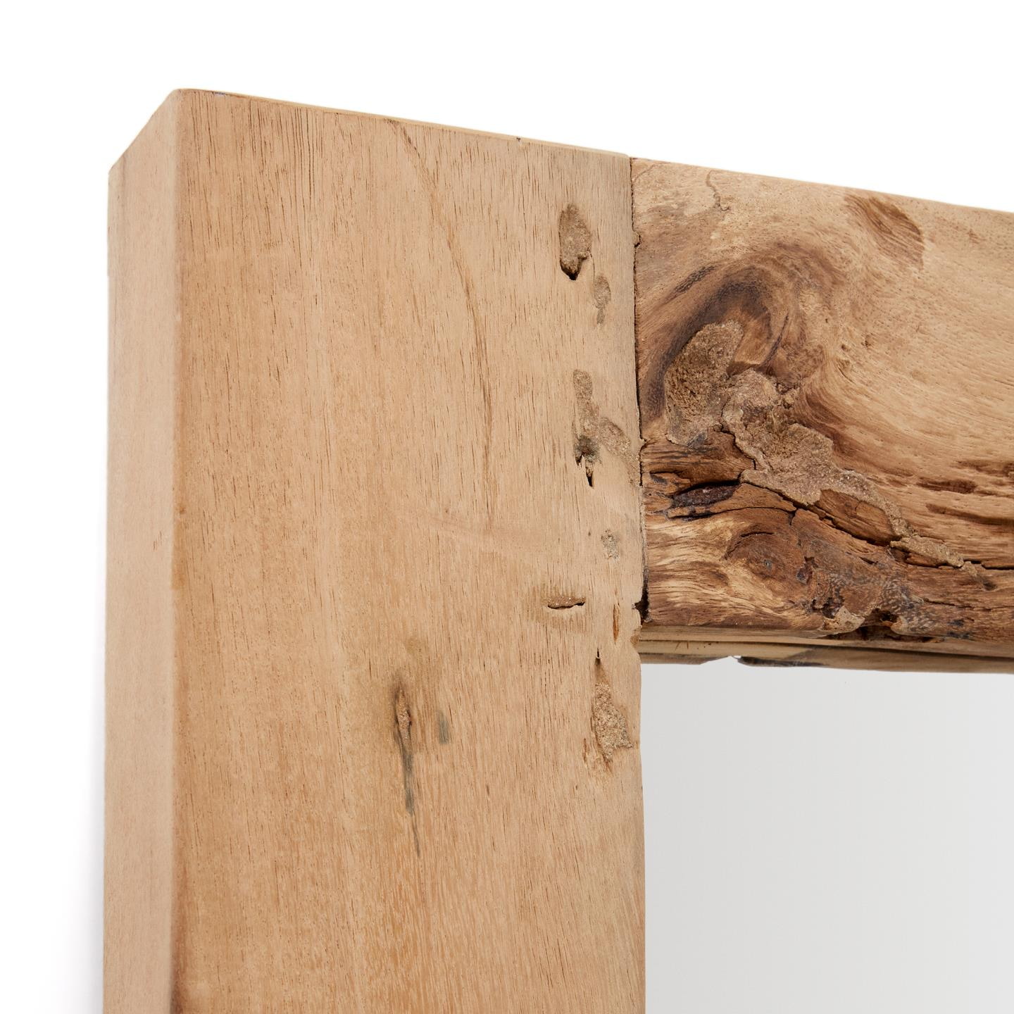 Kave Home Spiegel 'Maden' Gerecycled hout, 180 x 80cm