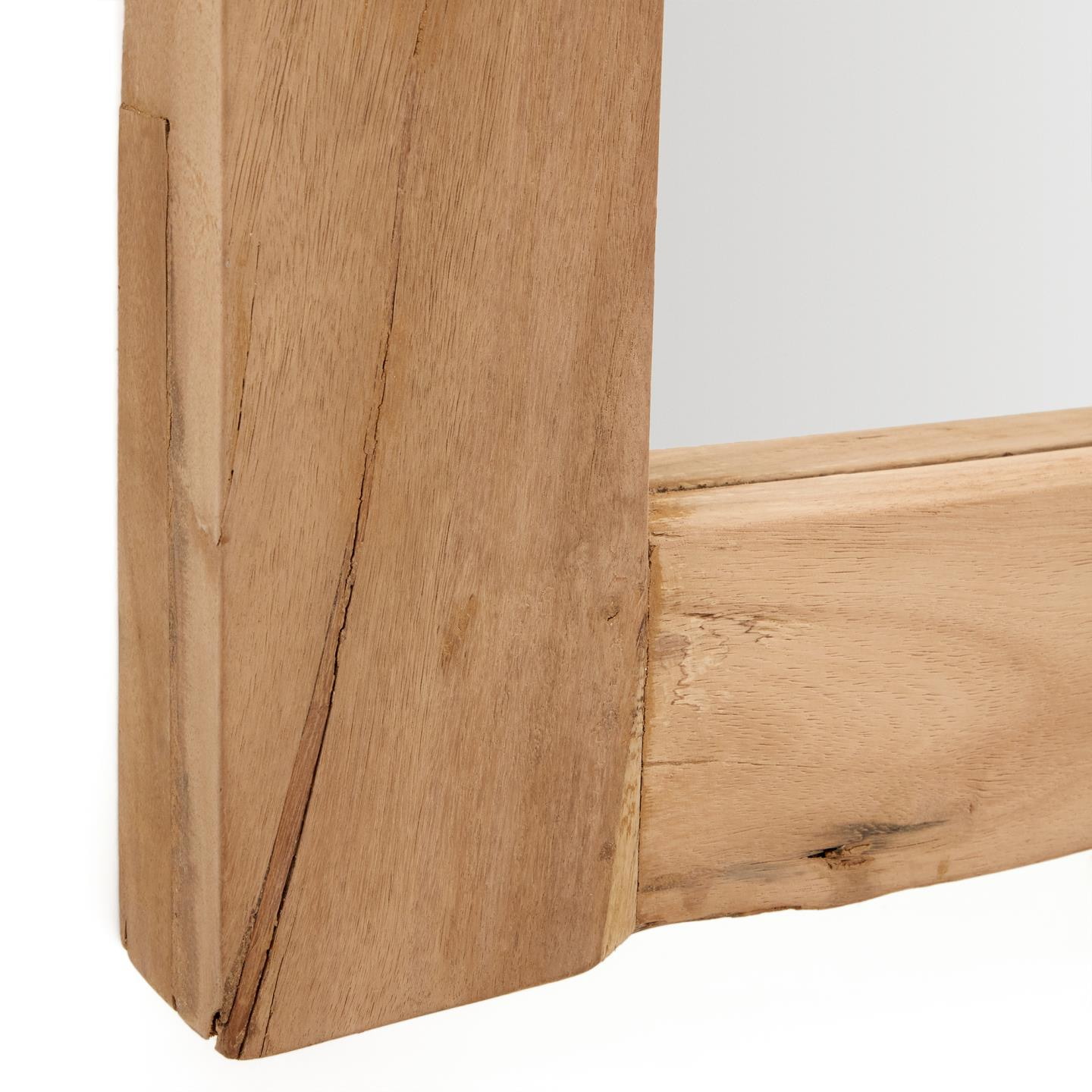 Kave Home Spiegel 'Maden' Gerecycled hout, 180 x 80cm