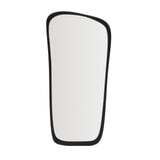 Kave Home Organische Spiegel 'Alura' Teakhout, 192 x 95cm, kleur Zwart