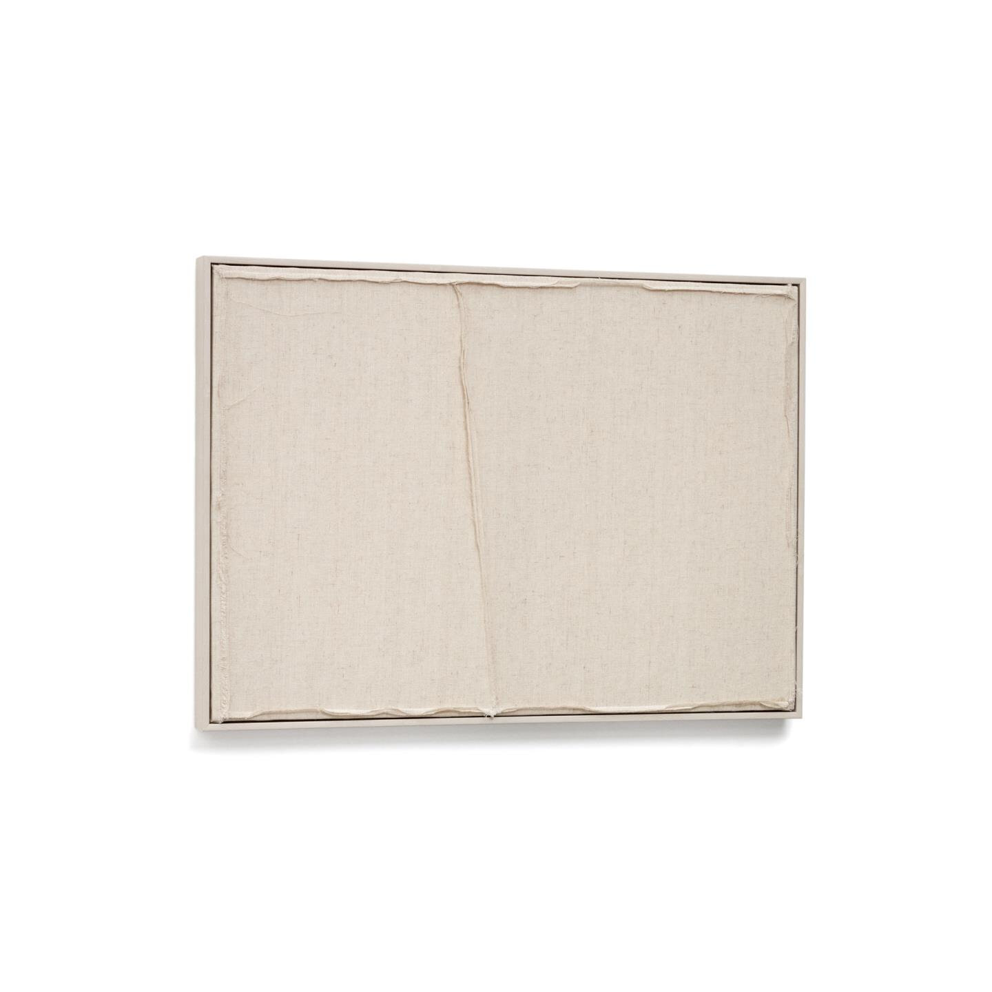Kave Home Schilderij 'Maha' 72 x 52cm, kleur Beige