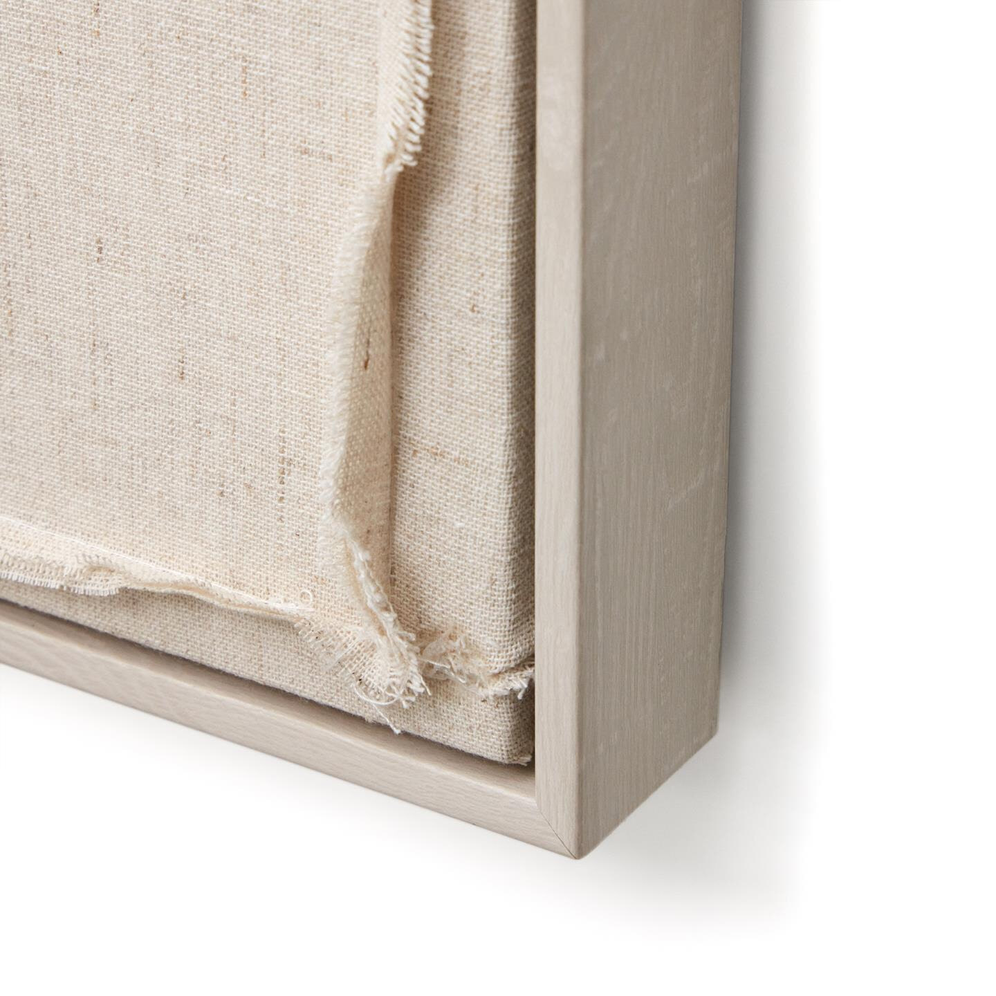 Kave Home Schilderij 'Maha' 72 x 52cm, kleur Beige