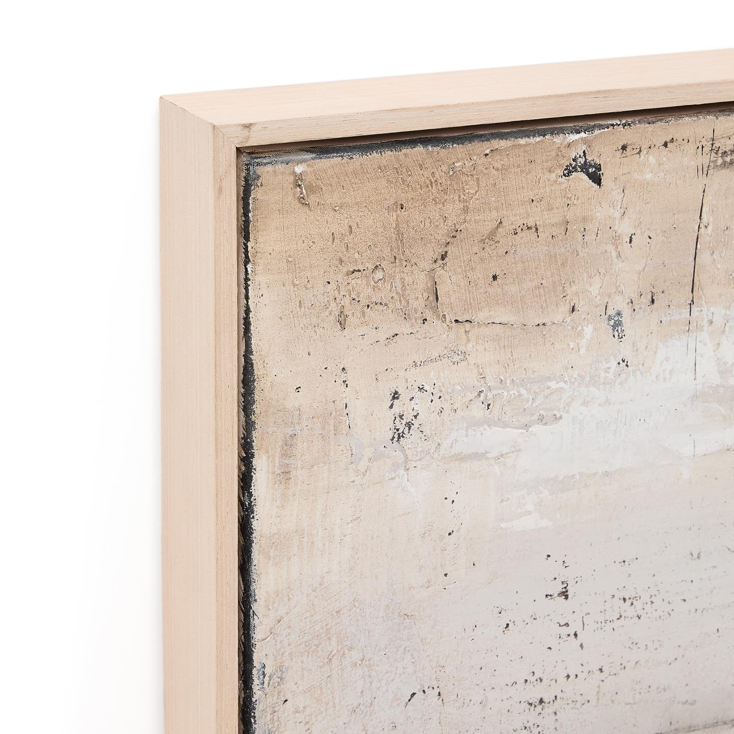 Kave Home Schilderij 'Selnar' 122 x 32cm, kleur Grijs