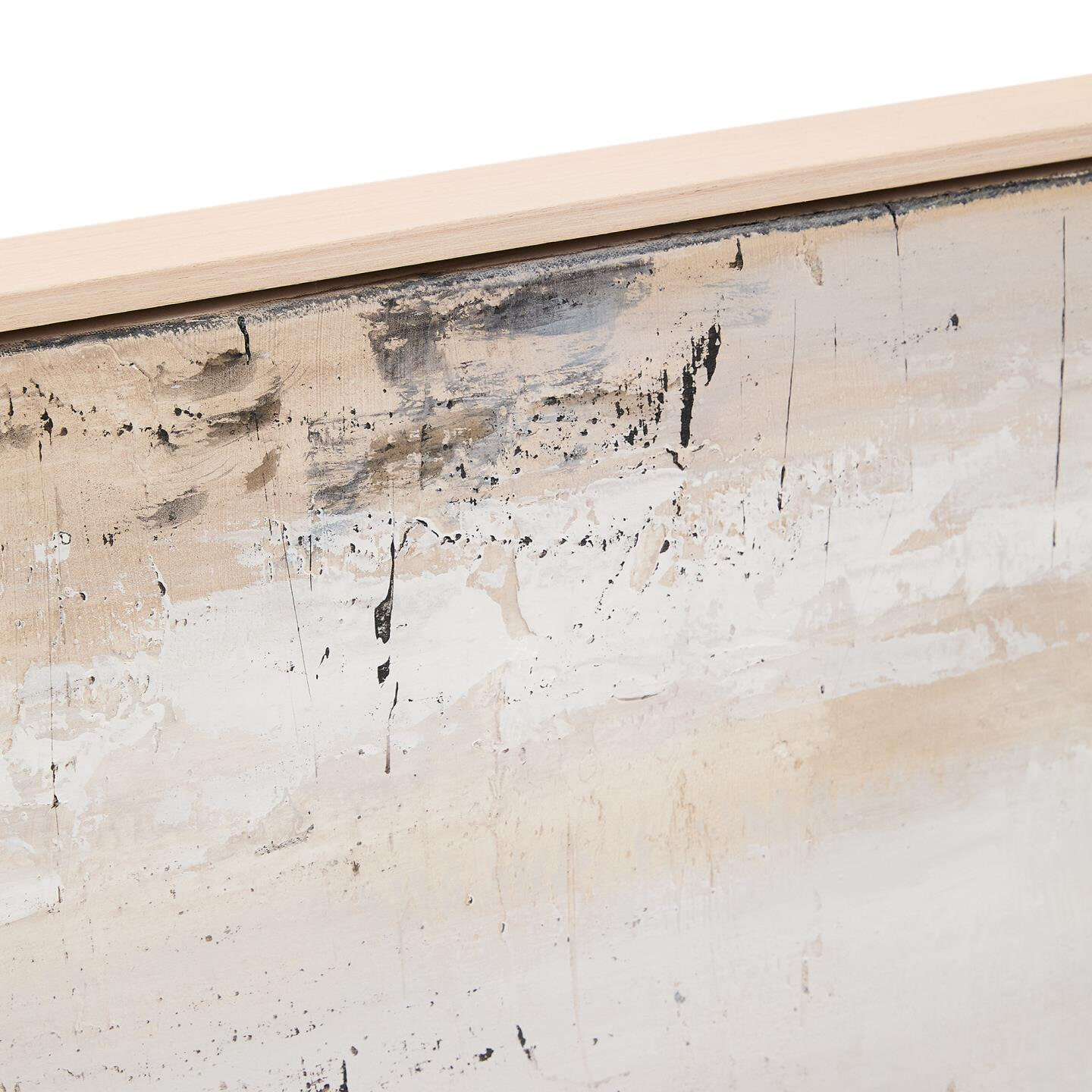 Kave Home Schilderij 'Selnar' 122 x 32cm, kleur Grijs