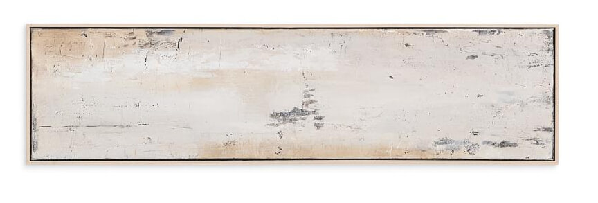 Kave Home Schilderij 'Selnar' 122 x 32cm, kleur Grijs