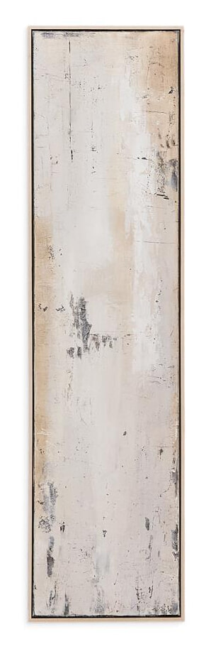 Kave Home Schilderij 'Selnar' 122 x 32cm, kleur Grijs