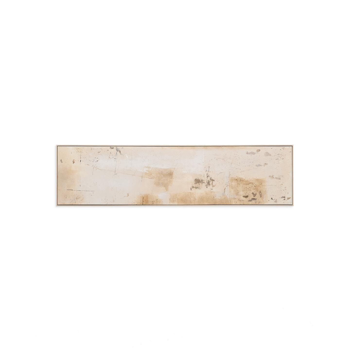 Kave Home Schilderij Silpa 182 x 47cm - Beige