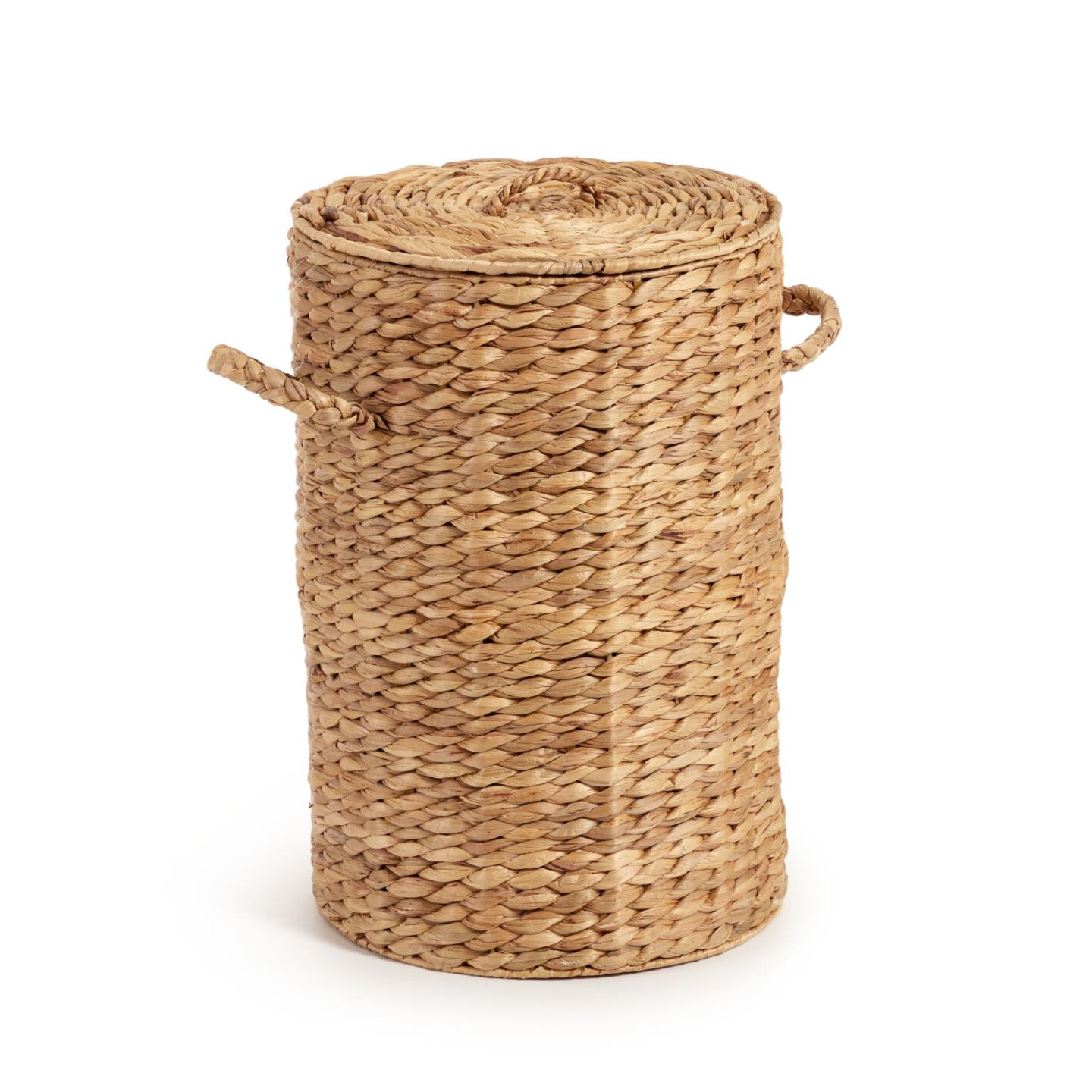 Kave Home Wasmand 'Yessira' 55cm, Waterhyacint