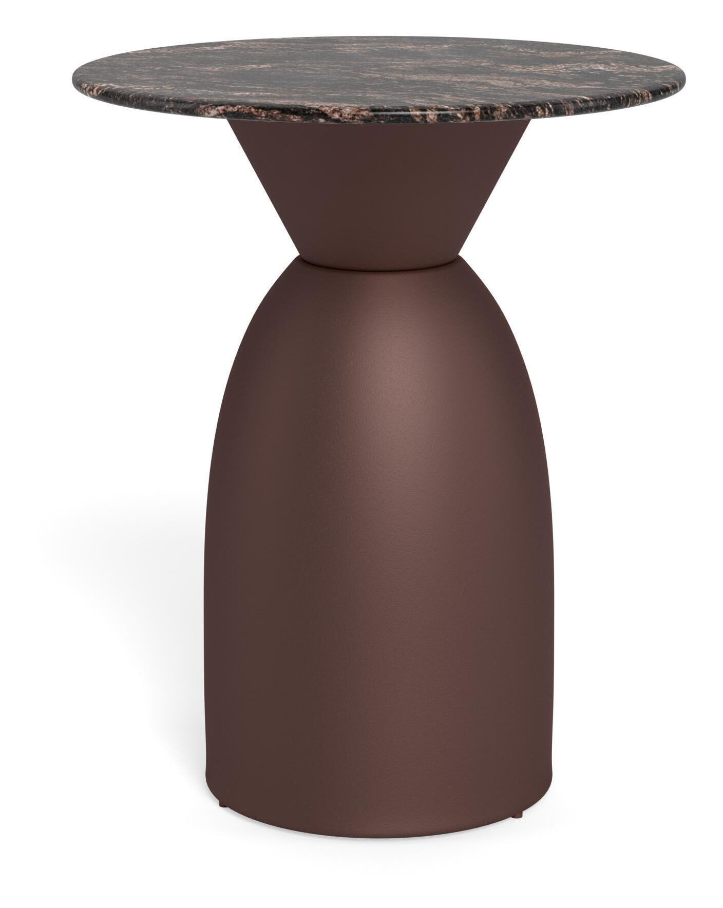 Bendt Ronde Bijzettafel 'Chardai' Marmer, 40cm