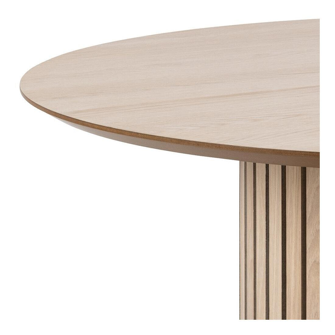 Bendt Ronde Eettafel 'Sharalyn' Eiken, 120cm