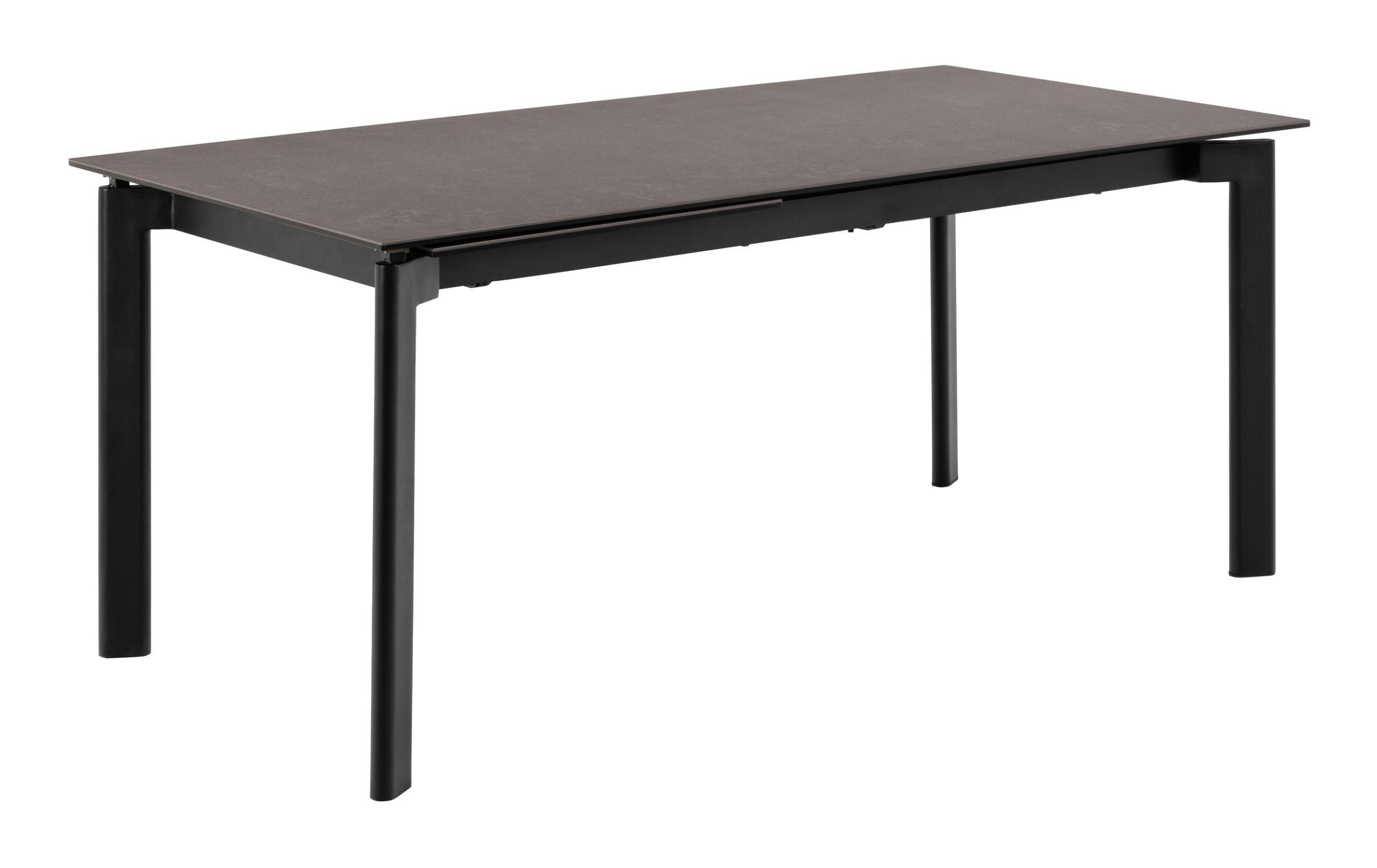 Bendt Uitschuifbare Eettafel Coy Keramiek, 180/240 x 90cm - Zwart
