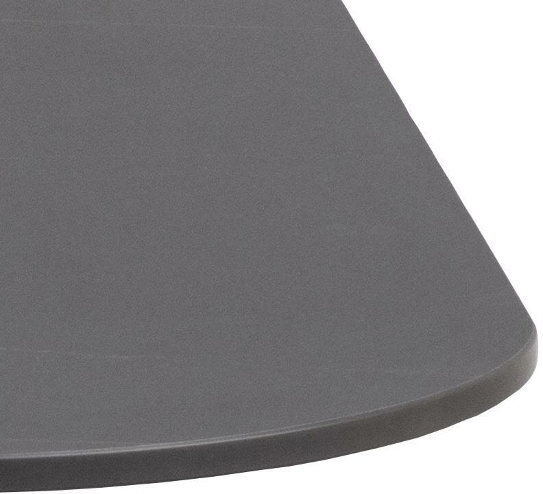Bendt Vierkante Bistrotafel 'Tempest' Keramiek met marmerlook, 90 x 90cm, kleur Zwart