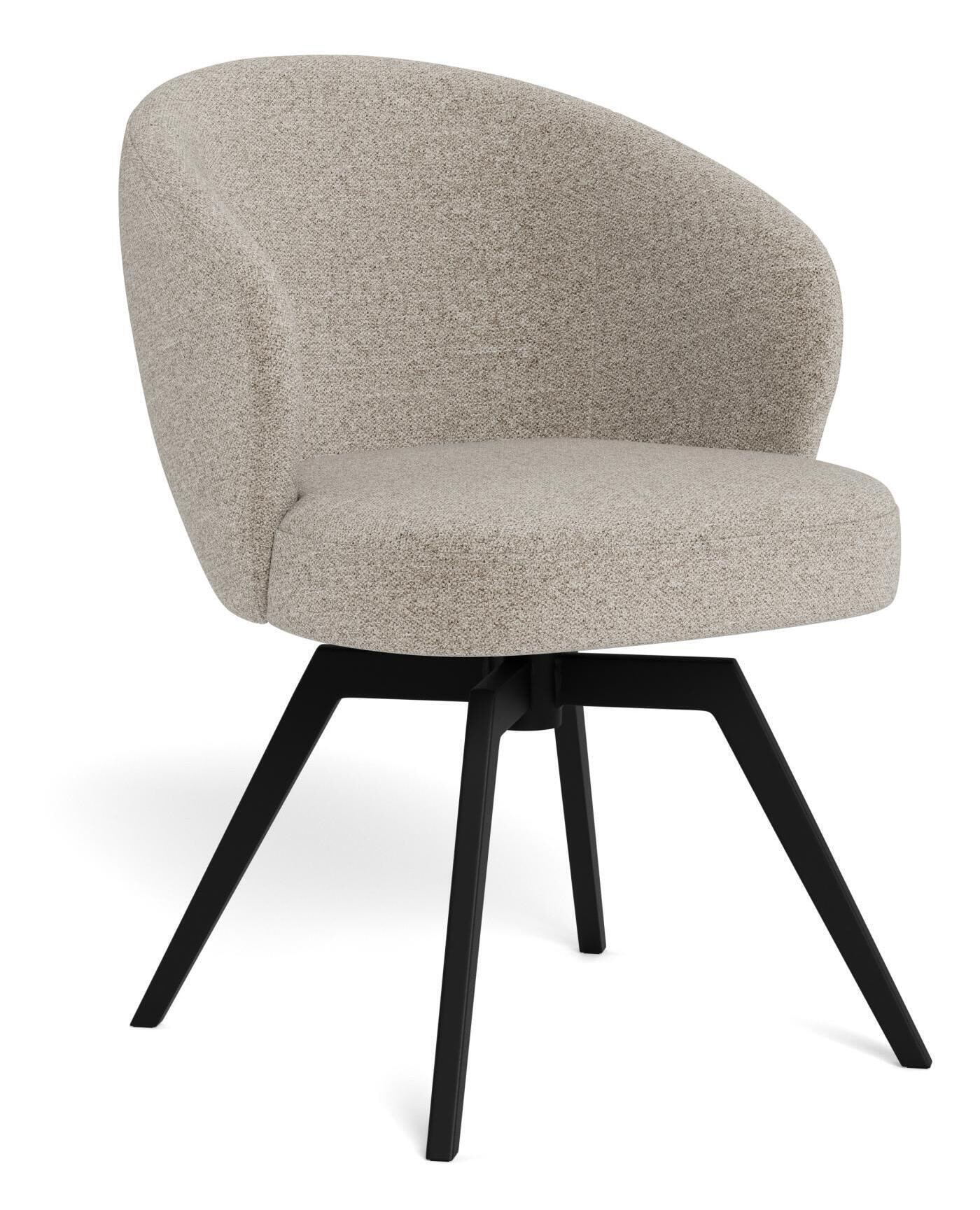 Bendt Eetkamerstoel Zenas Structuurstof - Beige