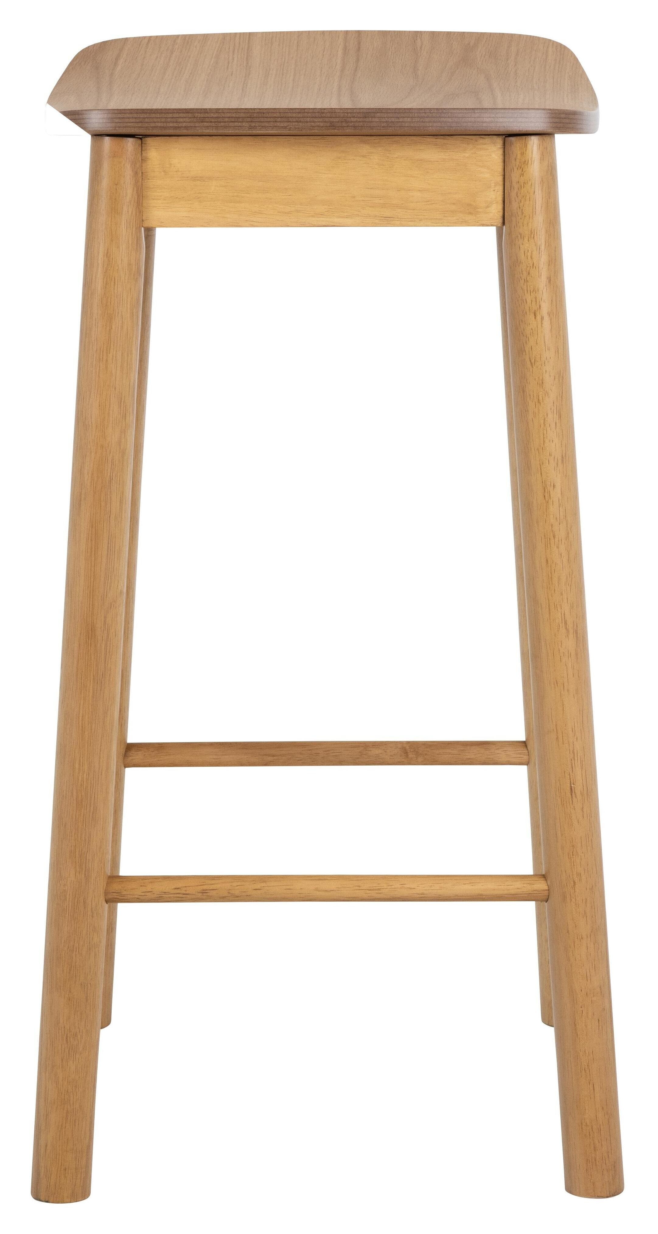 Bendt Barkruk 'Vernard' Eiken (zithoogte 74cm)