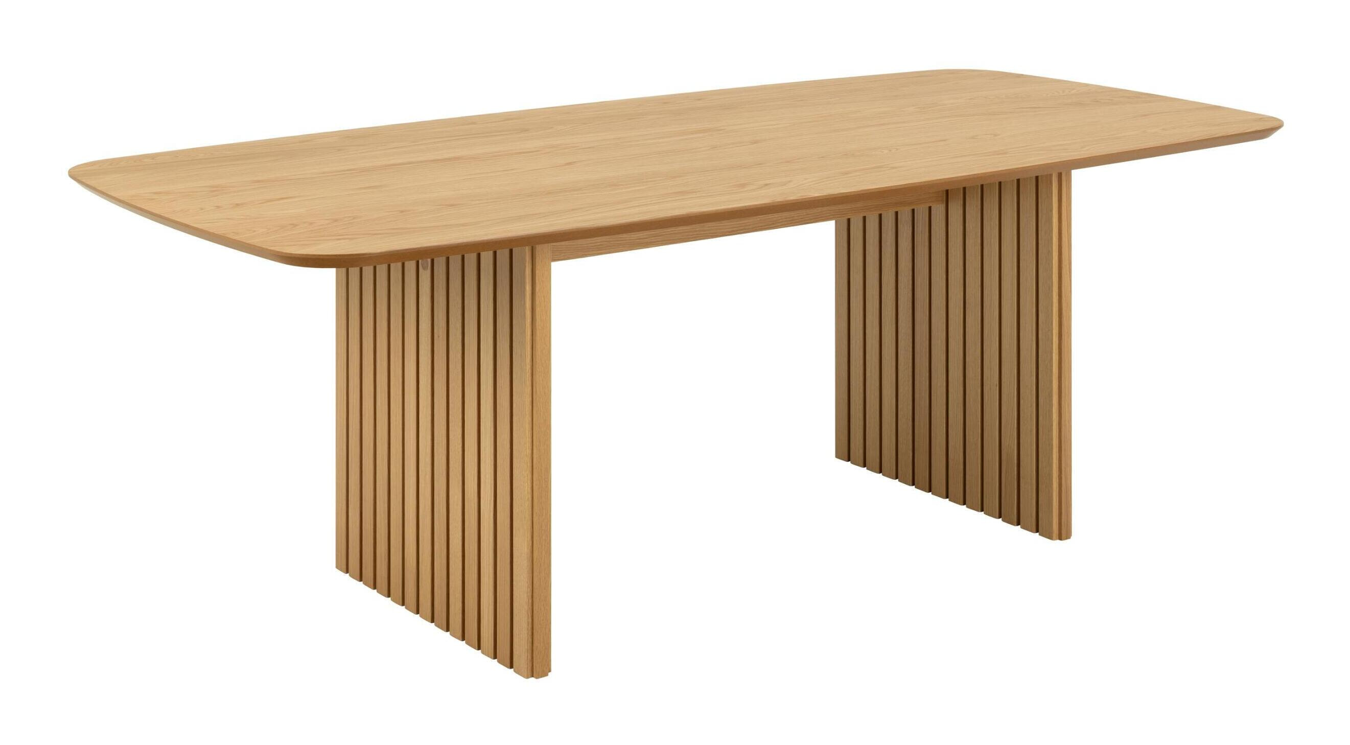 Bendt Eettafel Olivier Eiken, 220 x 105cm - Naturel