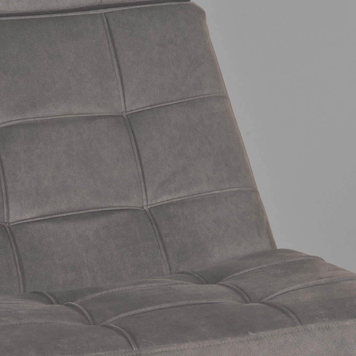 LABEL51 Draaifauteuil 'Alvar' Met hocker, kleur Antraciet