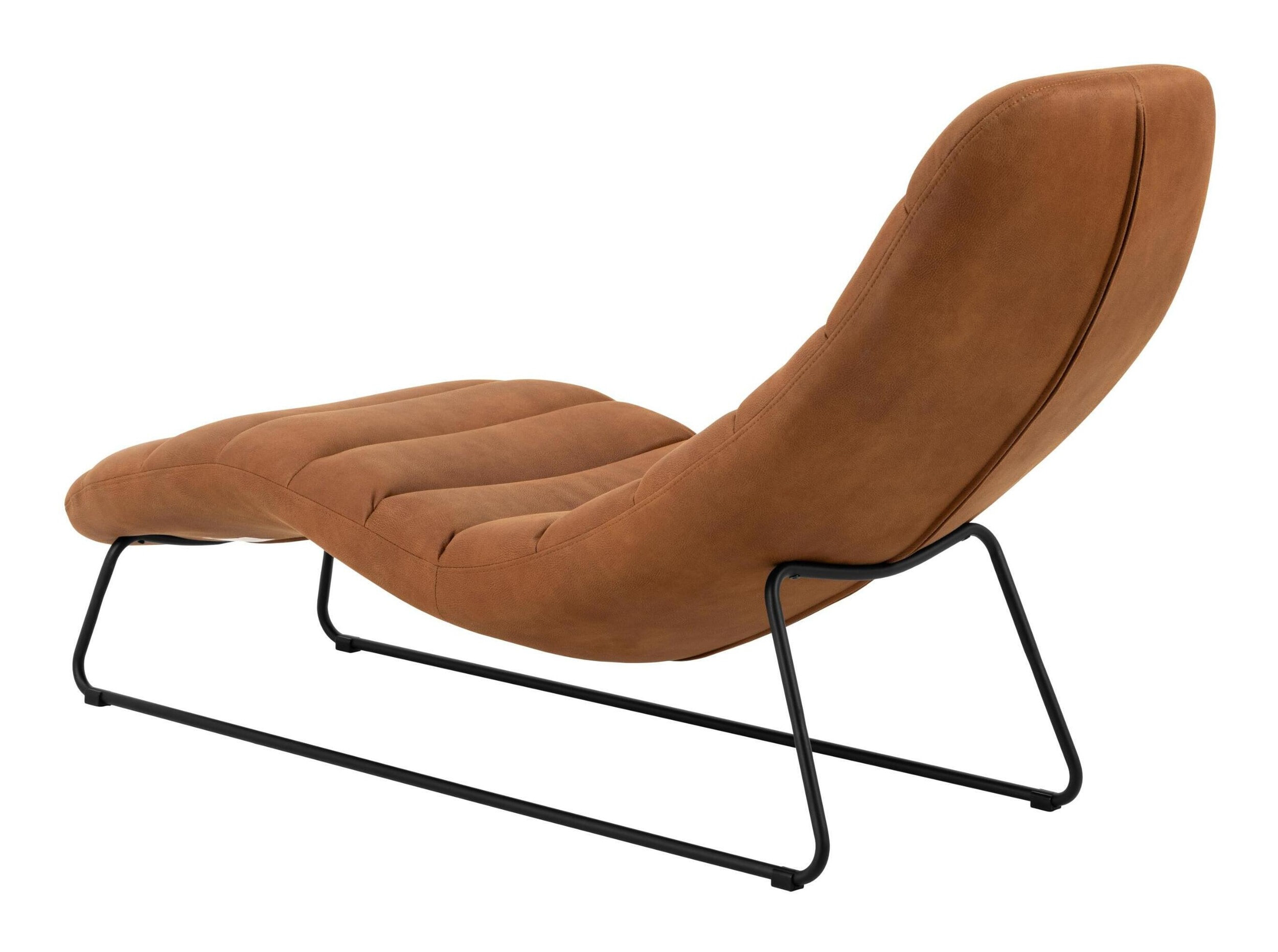 Bendt Lounge Fauteuil 'Tiago' Leder, kleur Bruin