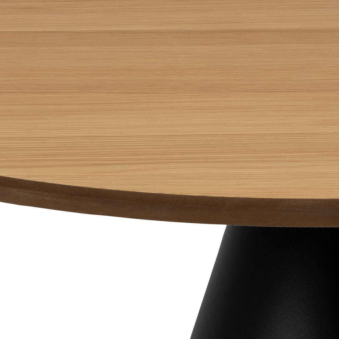 Bendt Ronde Salontafel 'Anemone' Eiken, 65cm
