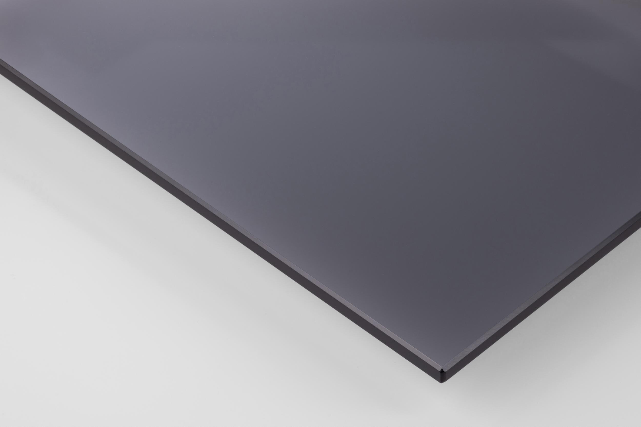 Bendt Salontafel 'Lone', Set van 2 stuks, Rookglas 115 x 69cm, kleur zwart