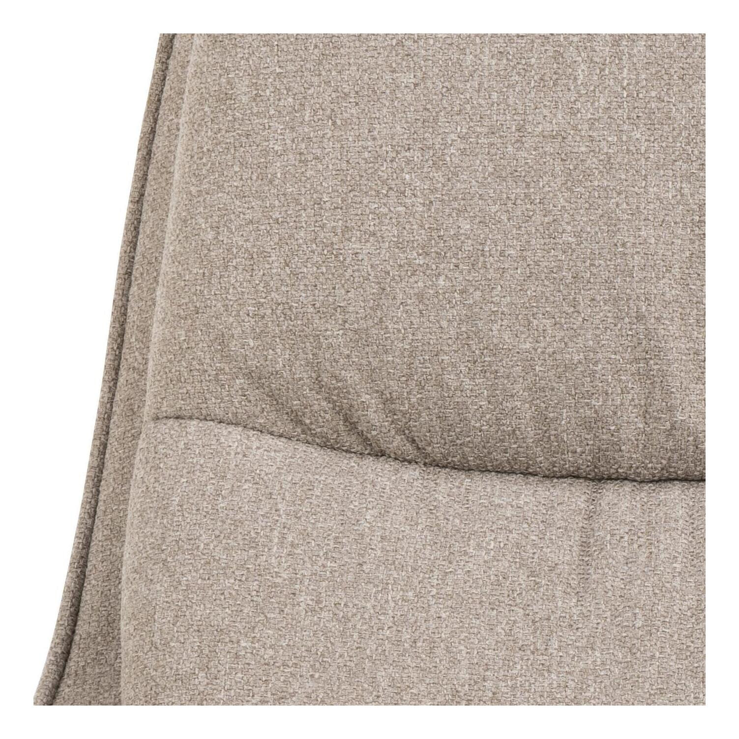 Bendt Draaifauteuil 'Damiano' Stof, kleur Beige