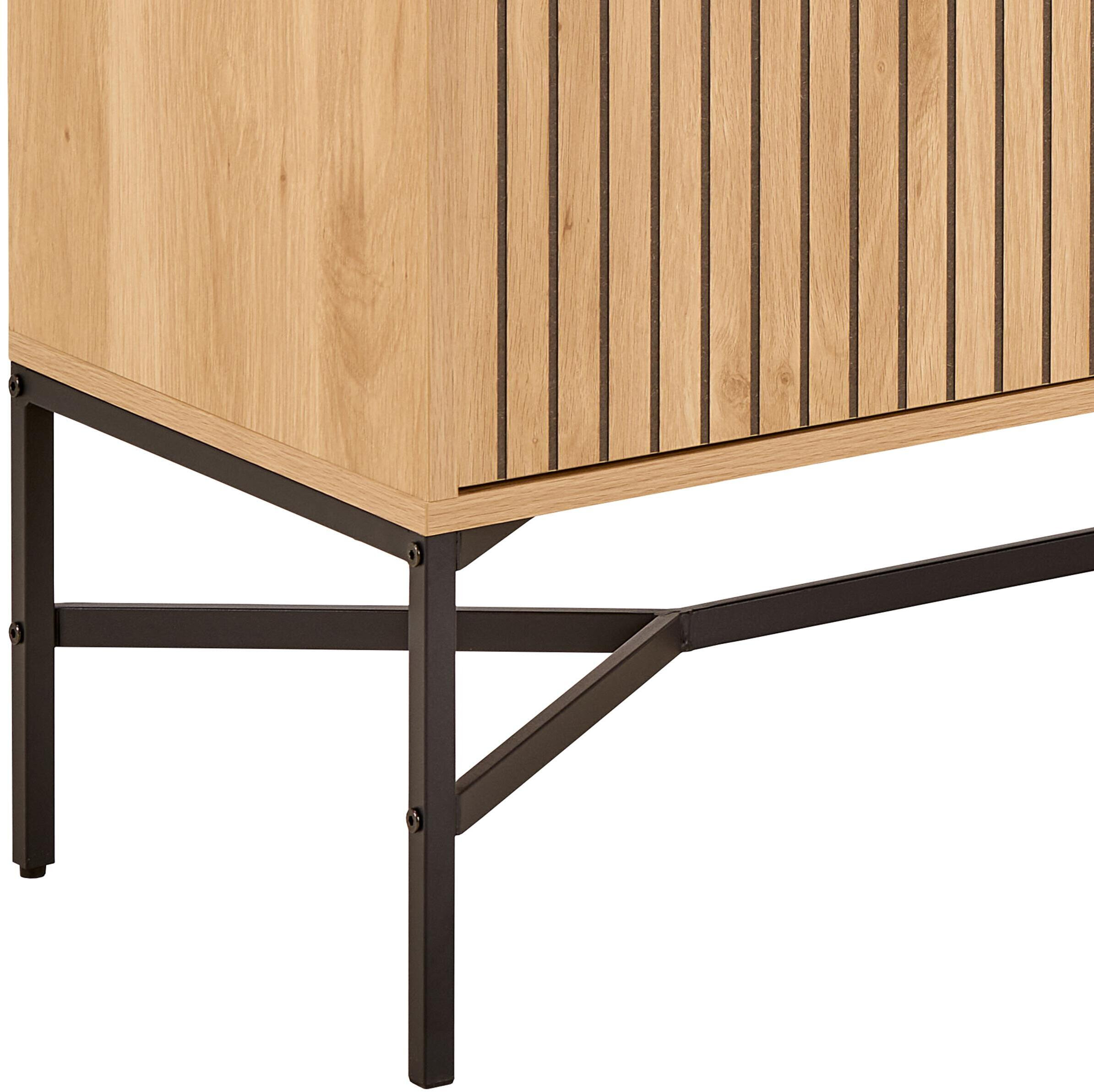 Bendt Dressoir 'Lisette' Eikenhout, 180cm