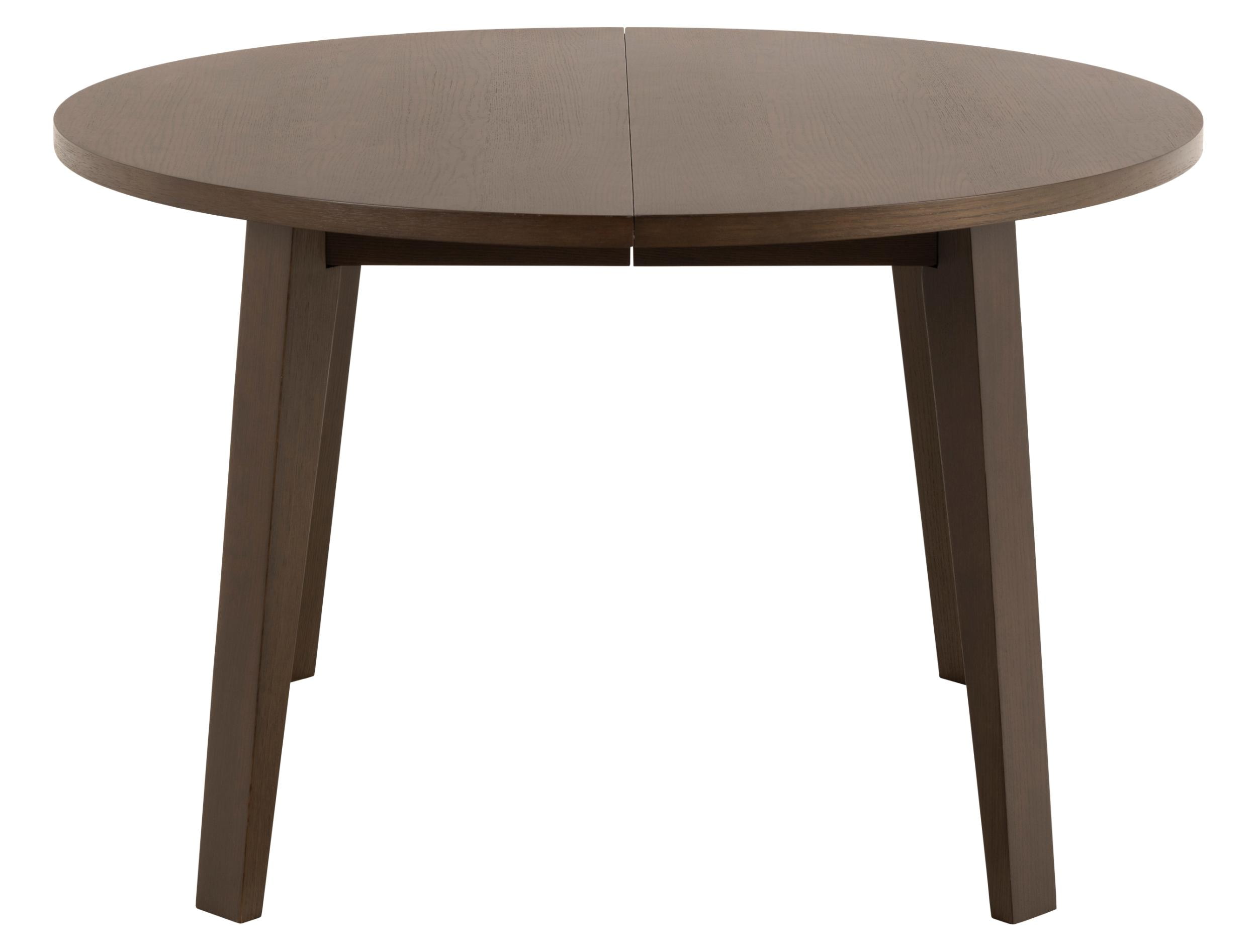 Bendt Uitschuifbare Ronde Eettafel 'Mads' Eiken, 120/170/220 x 120cm