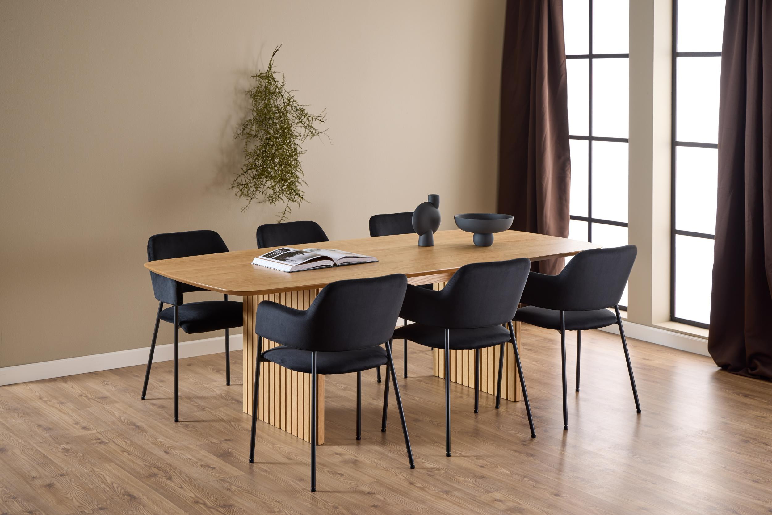 Sohome Eettafel 'Olaf' Eiken, 220 x 105cm, kleur Naturel
