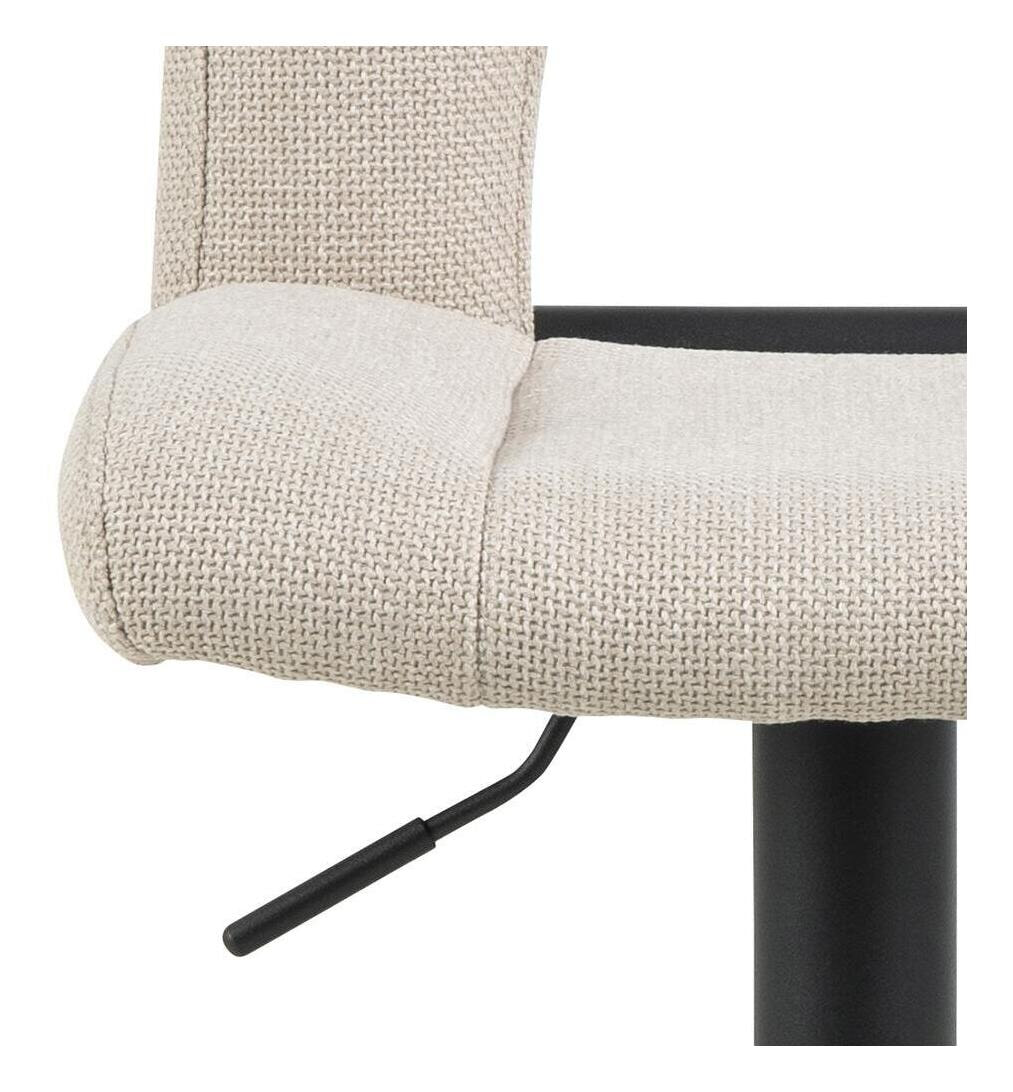 Bendt Verstelbare Barkruk 'Rut' kleur Beige (zithoogte 62-83cm)