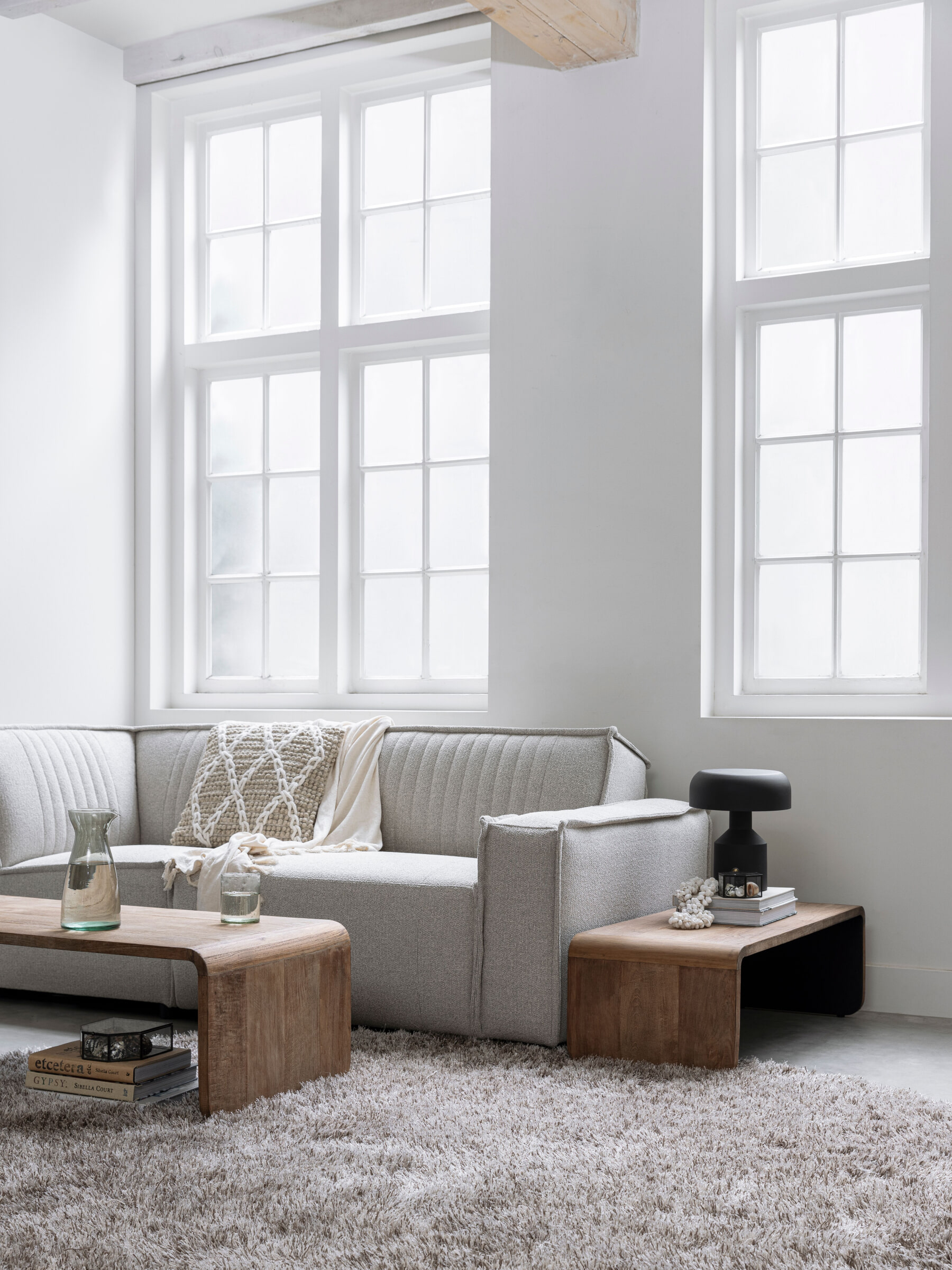 DTP Home Salontafel 'Evo' Teakhout, Set van 2 stuks
