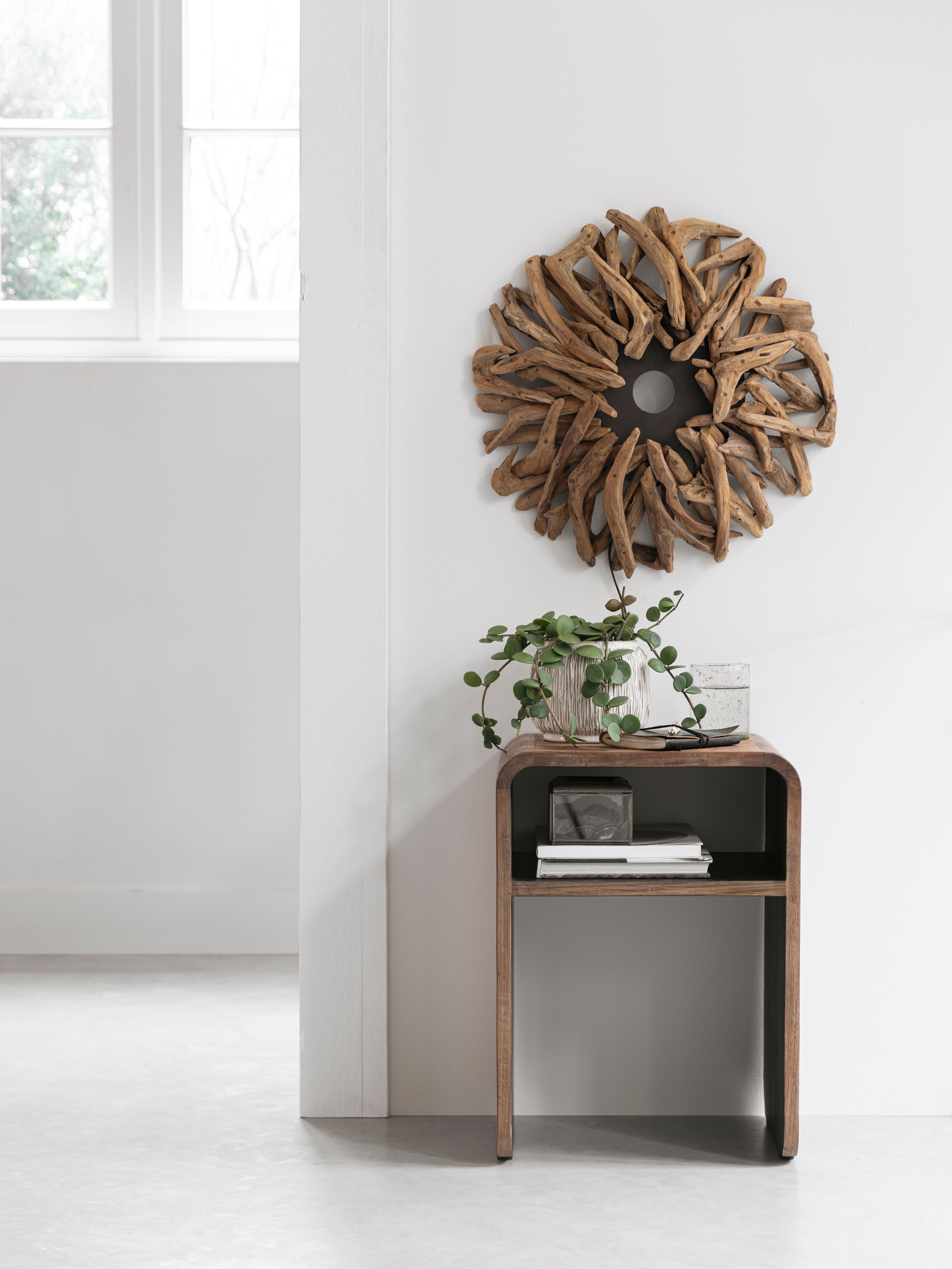MUST Living Wandlamp 'Zena' Teakhout, 50cm