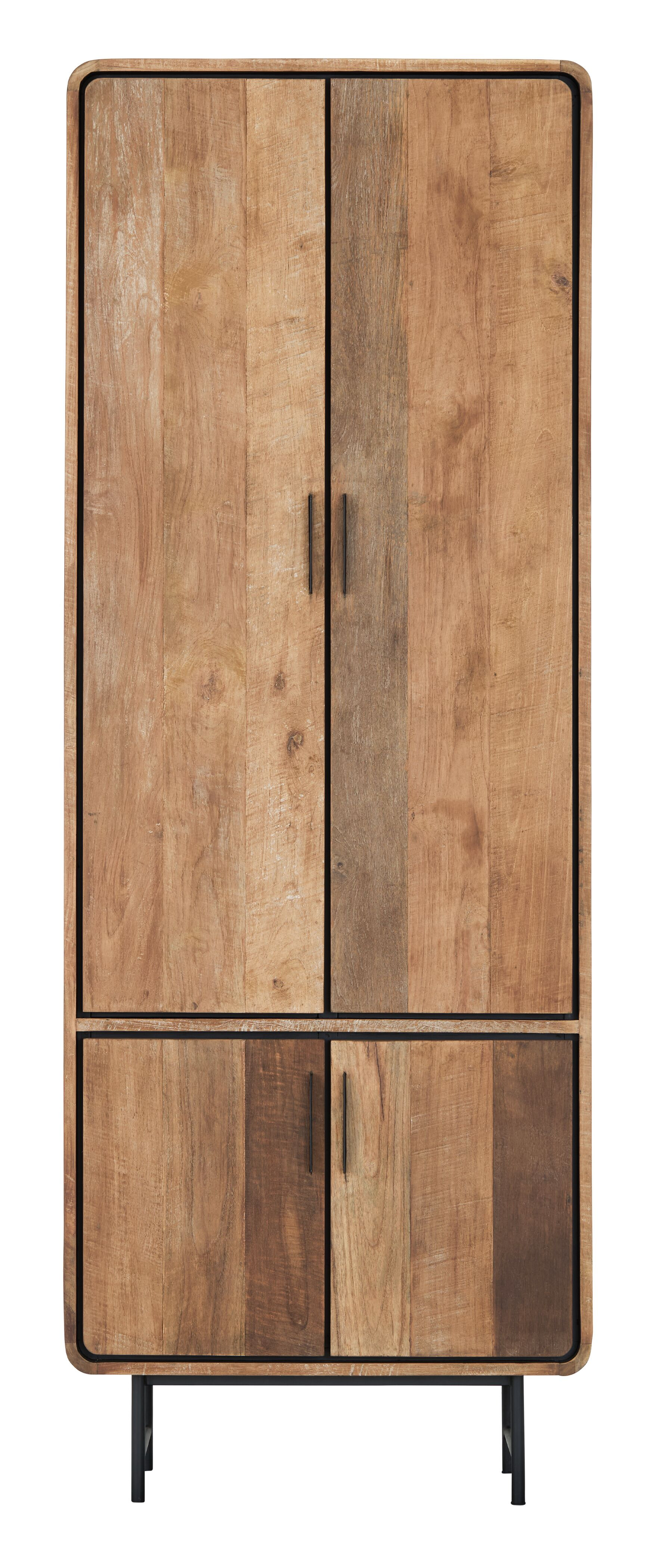 DTP Home Opbergkast 'Evo' Teakhout, 220 x 80cm