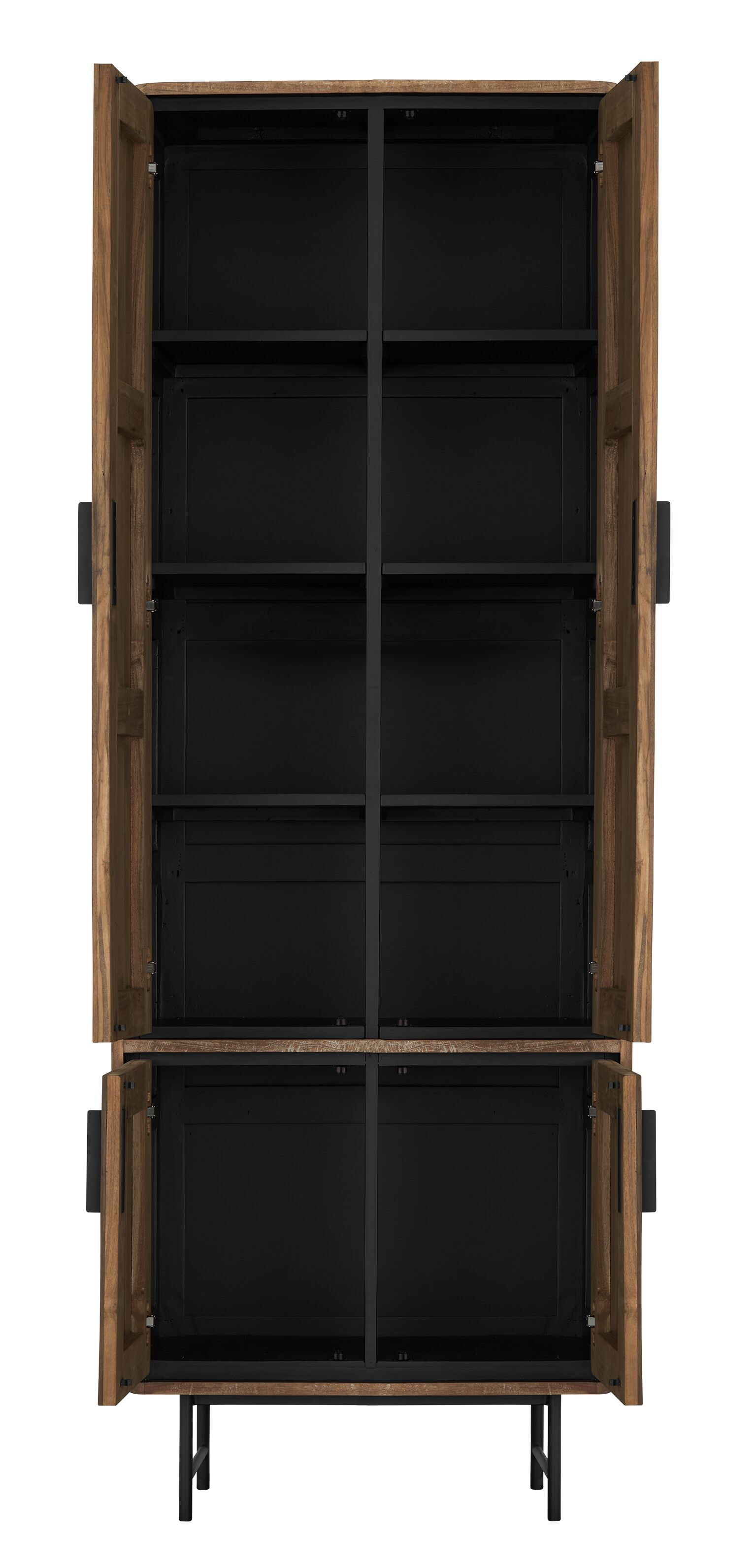 DTP Home Opbergkast 'Evo' Teakhout, 220 x 80cm